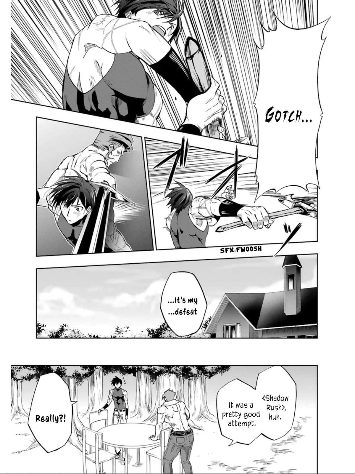 Ankoku Kishi no Ore desu Ga Saikyou no Seikishi wo Mezashimasu Chapter 6 page 13 - Chapter 6: Training with Father