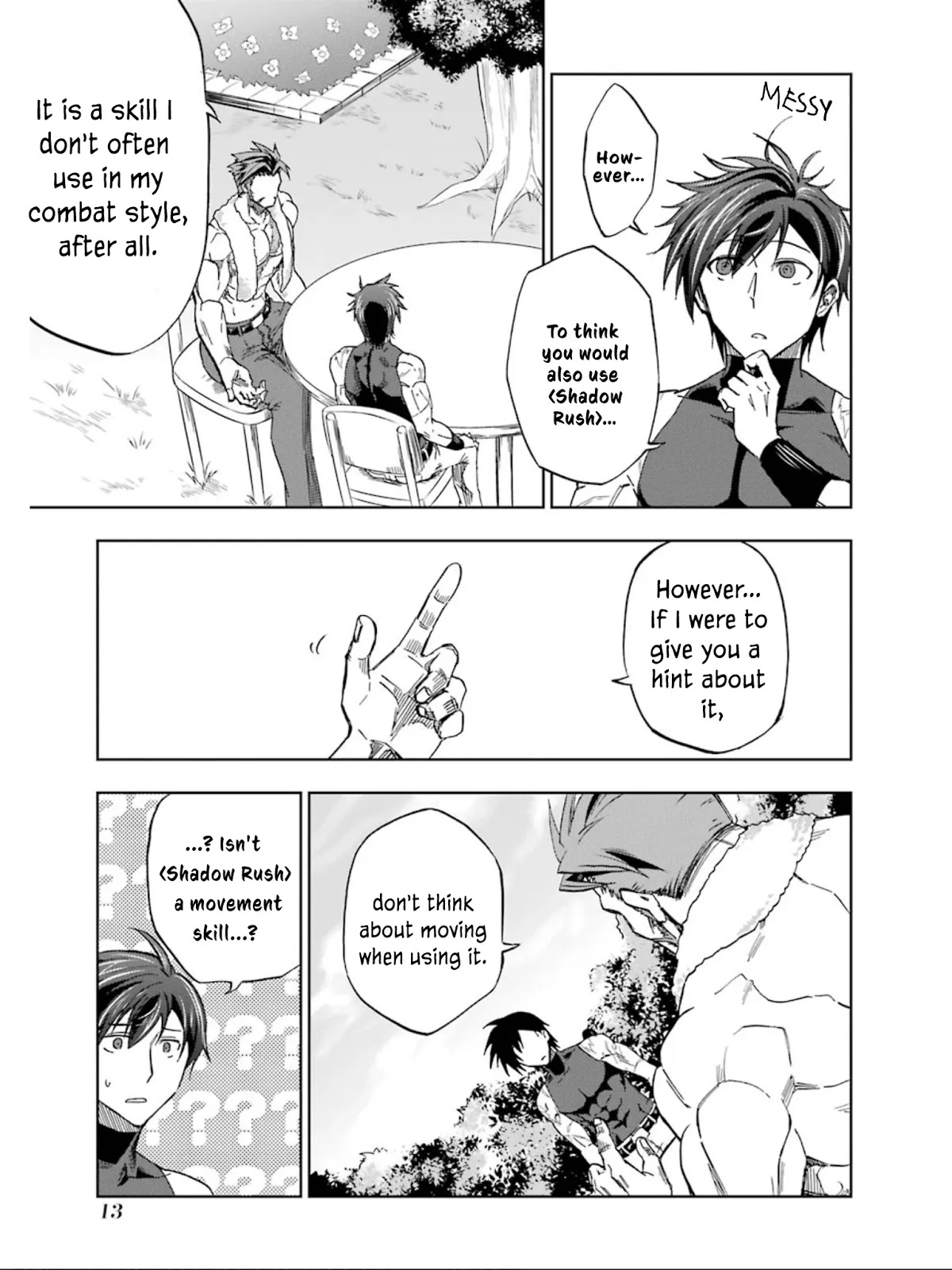 Ankoku Kishi no Ore desu Ga Saikyou no Seikishi wo Mezashimasu Chapter 6 page 15 - Chapter 6: Training with Father