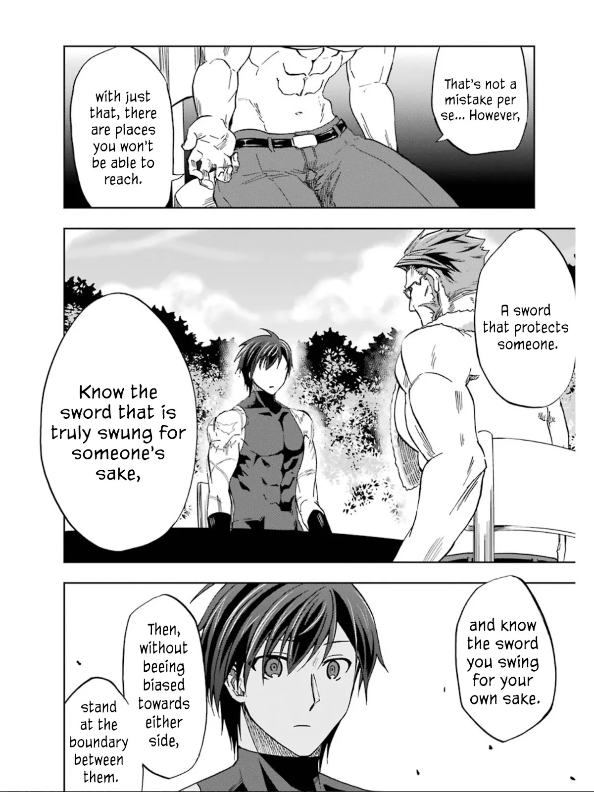 Ankoku Kishi no Ore desu Ga Saikyou no Seikishi wo Mezashimasu Chapter 6 page 18 - Chapter 6: Training with Father