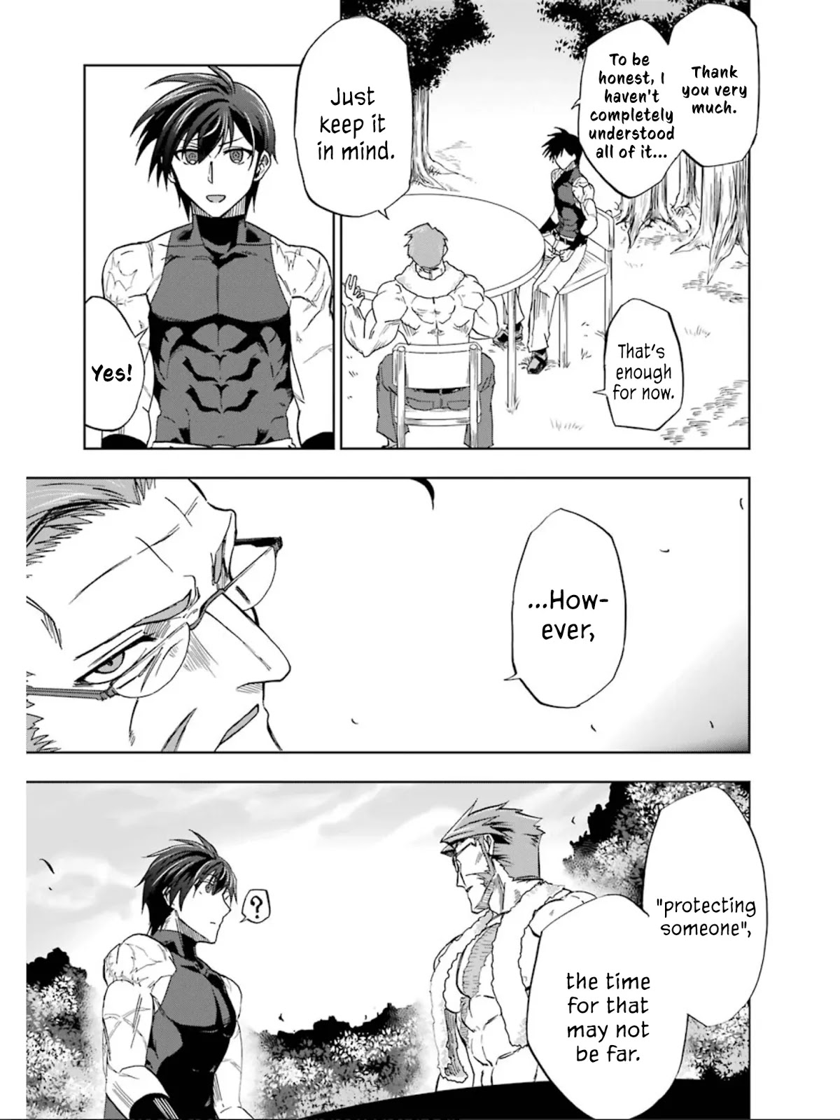 Ankoku Kishi no Ore desu Ga Saikyou no Seikishi wo Mezashimasu Chapter 6 page 19 - Chapter 6: Training with Father