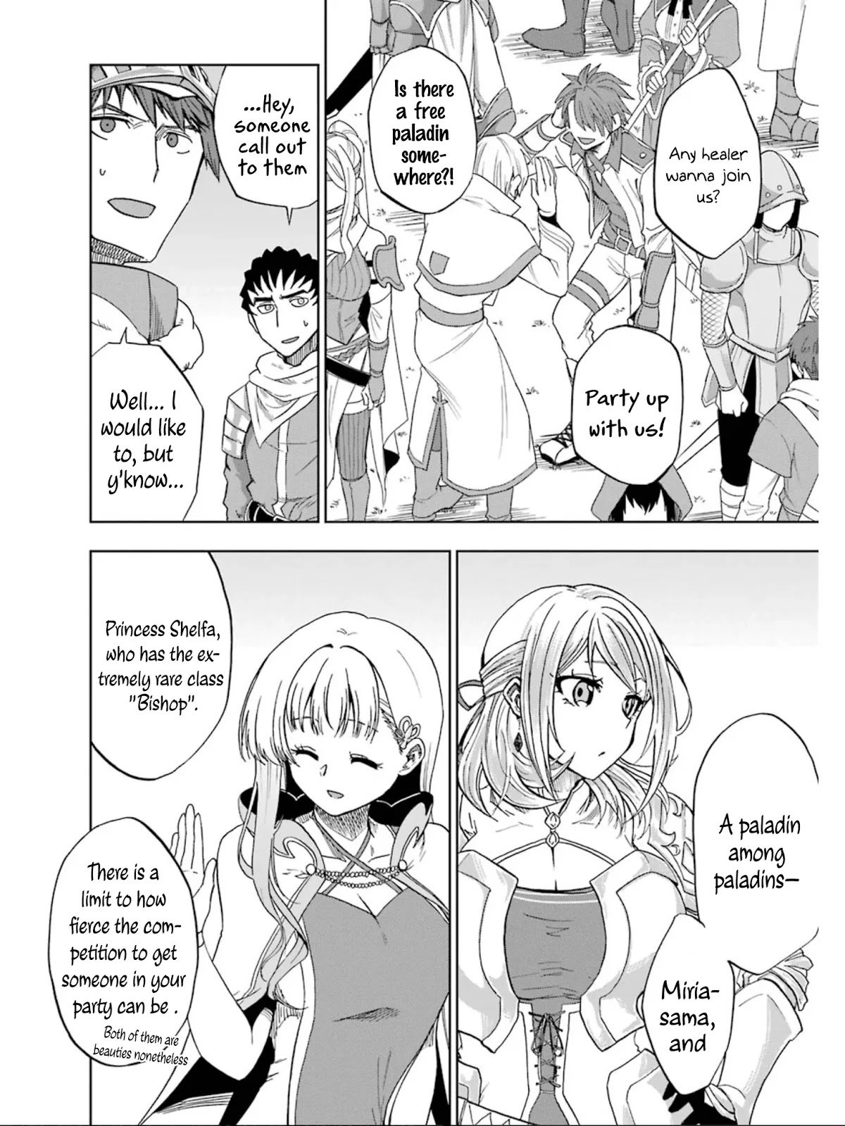 Ankoku Kishi no Ore desu Ga Saikyou no Seikishi wo Mezashimasu Chapter 6 page 28 - Chapter 6: Training with Father