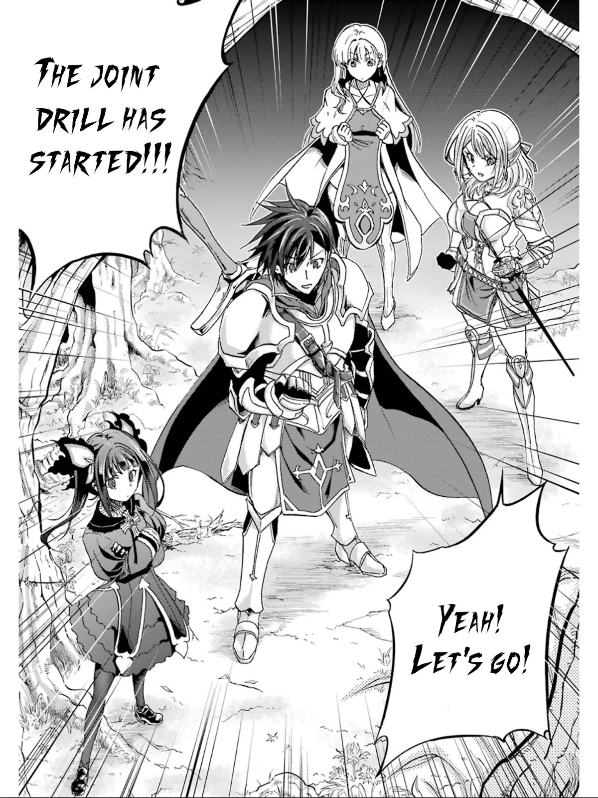 Ankoku Kishi no Ore desu Ga Saikyou no Seikishi wo Mezashimasu Chapter 6 page 39 - Chapter 6: Training with Father