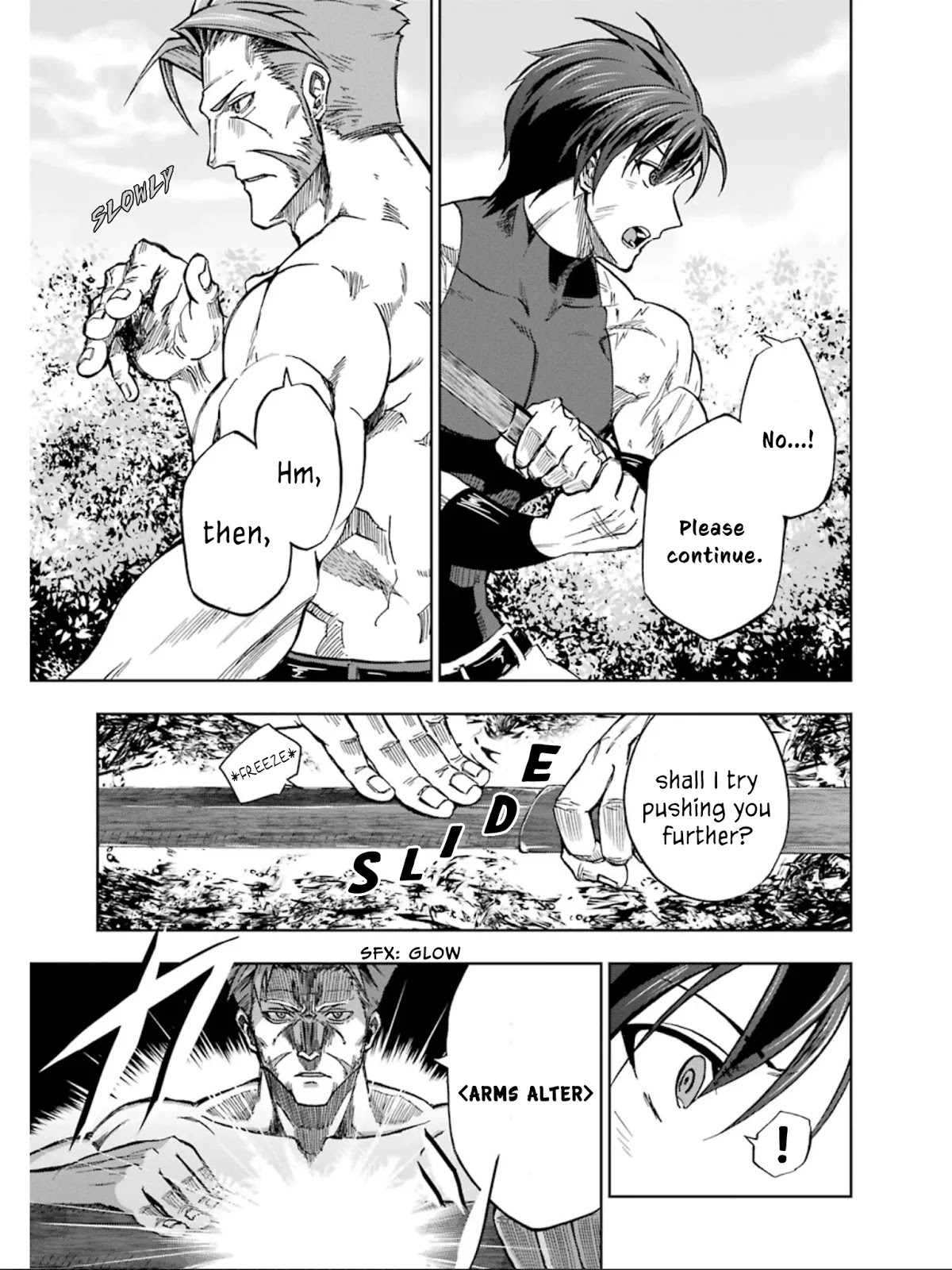 Ankoku Kishi no Ore desu Ga Saikyou no Seikishi wo Mezashimasu Chapter 6 page 7 - Chapter 6: Training with Father