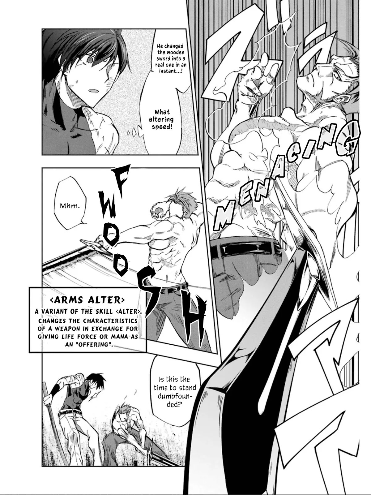Ankoku Kishi no Ore desu Ga Saikyou no Seikishi wo Mezashimasu Chapter 6 page 8 - Chapter 6: Training with Father