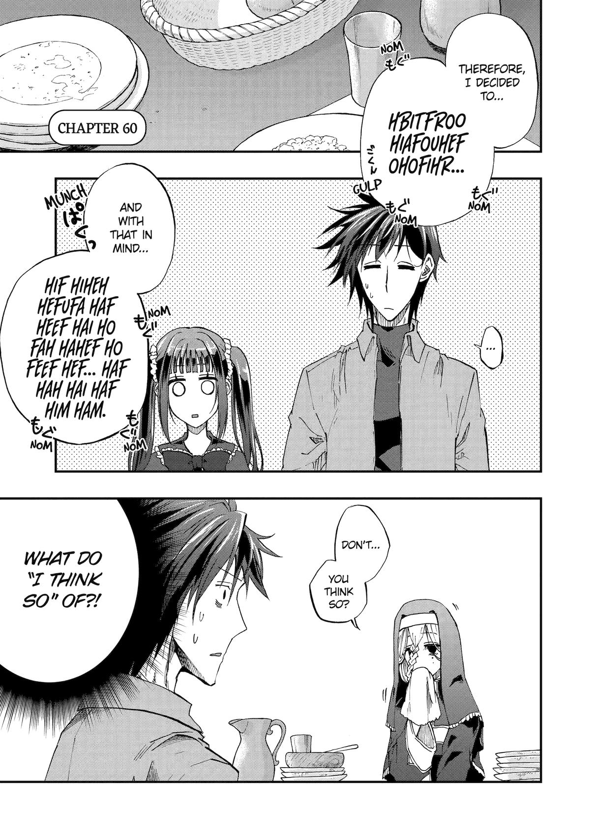 Ankoku Kishi no Ore desu Ga Saikyou no Seikishi wo Mezashimasu Chapter 60 page 1 - Chapter 60
