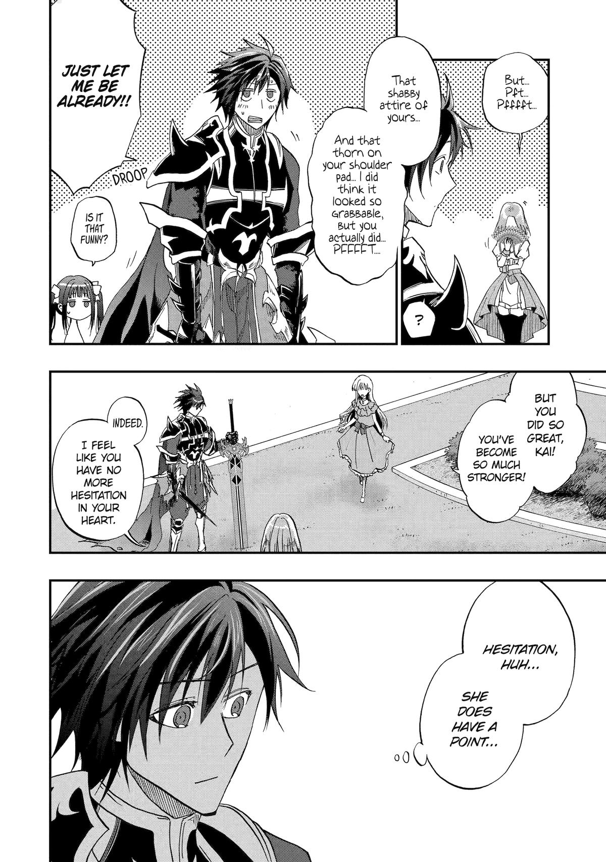 Ankoku Kishi no Ore desu Ga Saikyou no Seikishi wo Mezashimasu Chapter 61 page 16 - Chapter 61