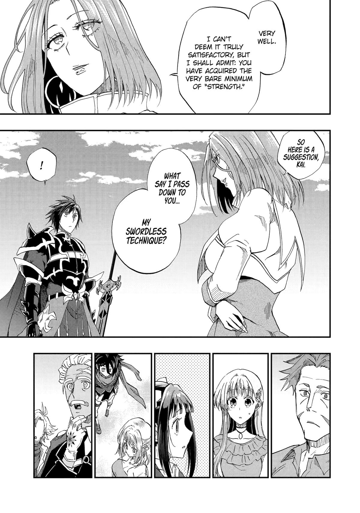 Ankoku Kishi no Ore desu Ga Saikyou no Seikishi wo Mezashimasu Chapter 61 page 17 - Chapter 61