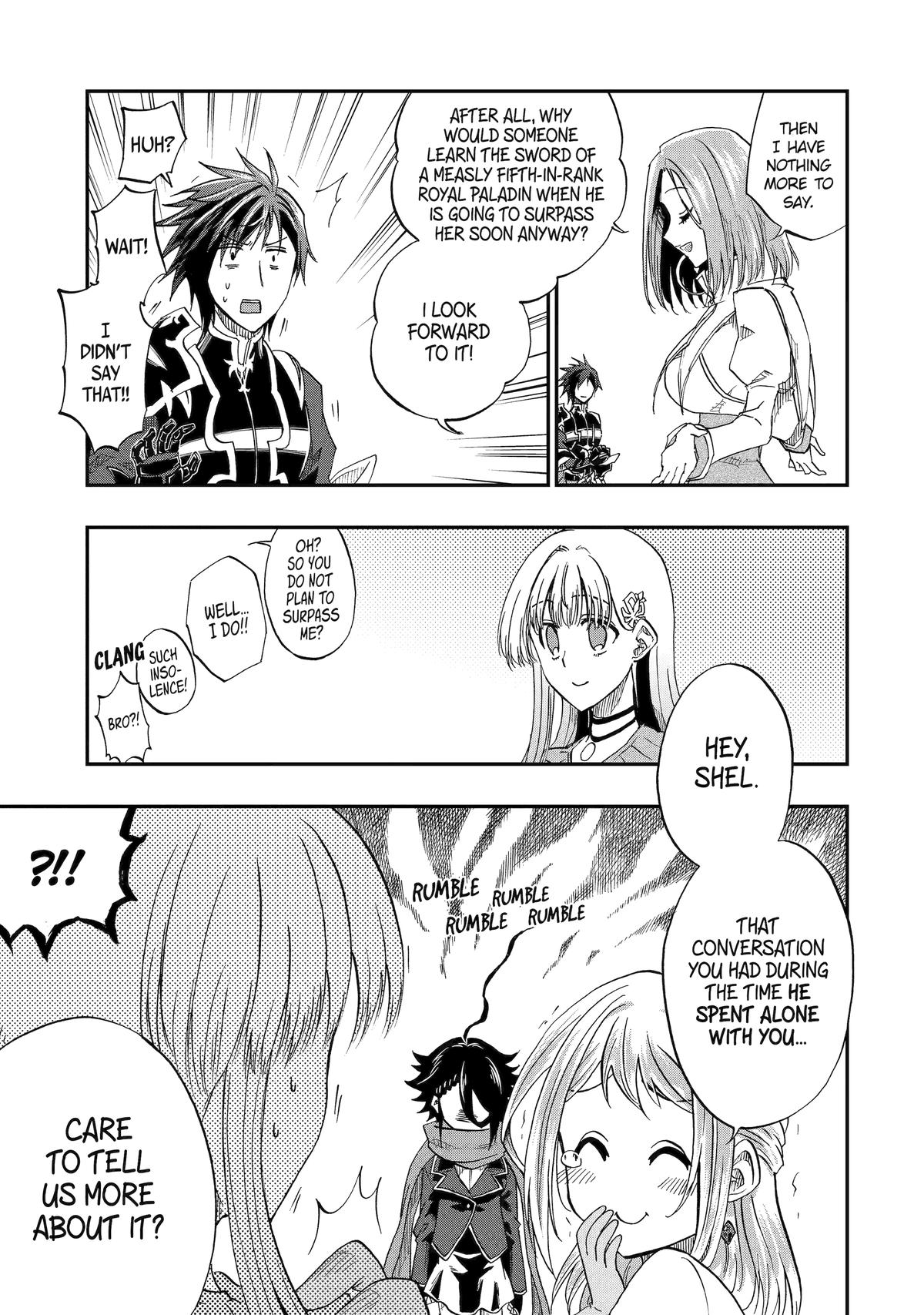 Ankoku Kishi no Ore desu Ga Saikyou no Seikishi wo Mezashimasu Chapter 61 page 21 - Chapter 61