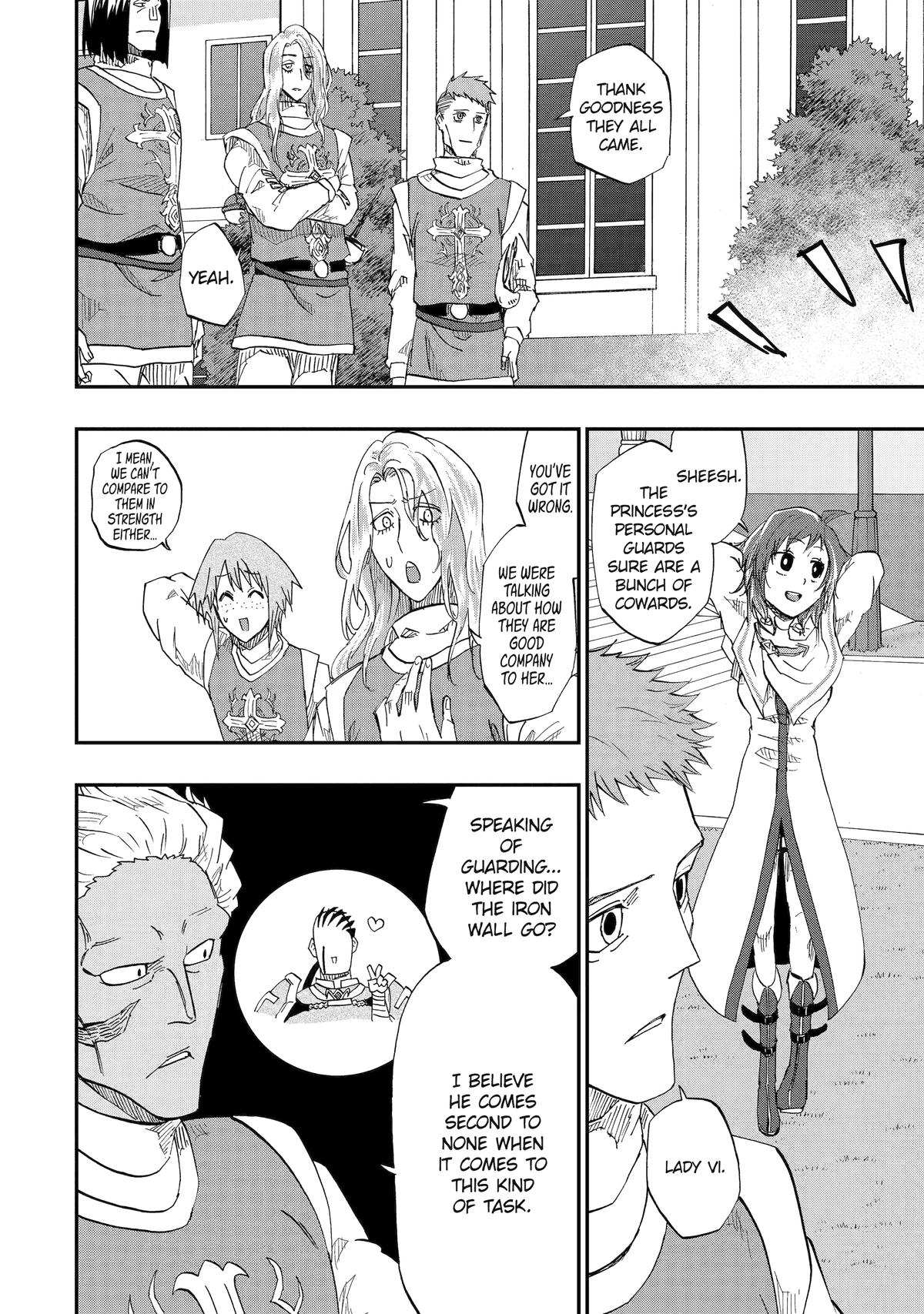 Ankoku Kishi no Ore desu Ga Saikyou no Seikishi wo Mezashimasu Chapter 61 page 22 - Chapter 61