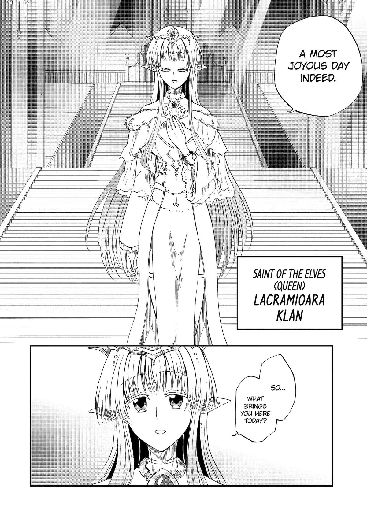 Ankoku Kishi no Ore desu Ga Saikyou no Seikishi wo Mezashimasu Chapter 61 page 32 - Chapter 61
