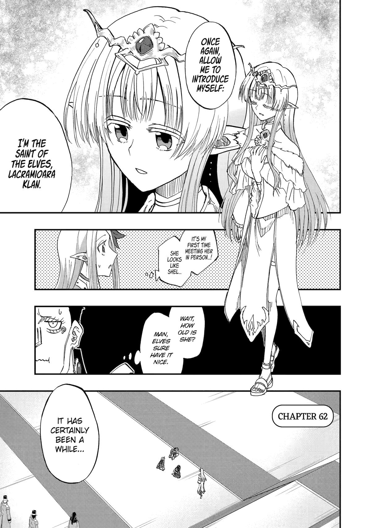 Ankoku Kishi no Ore desu Ga Saikyou no Seikishi wo Mezashimasu Chapter 62 page 1 - Chapter 62