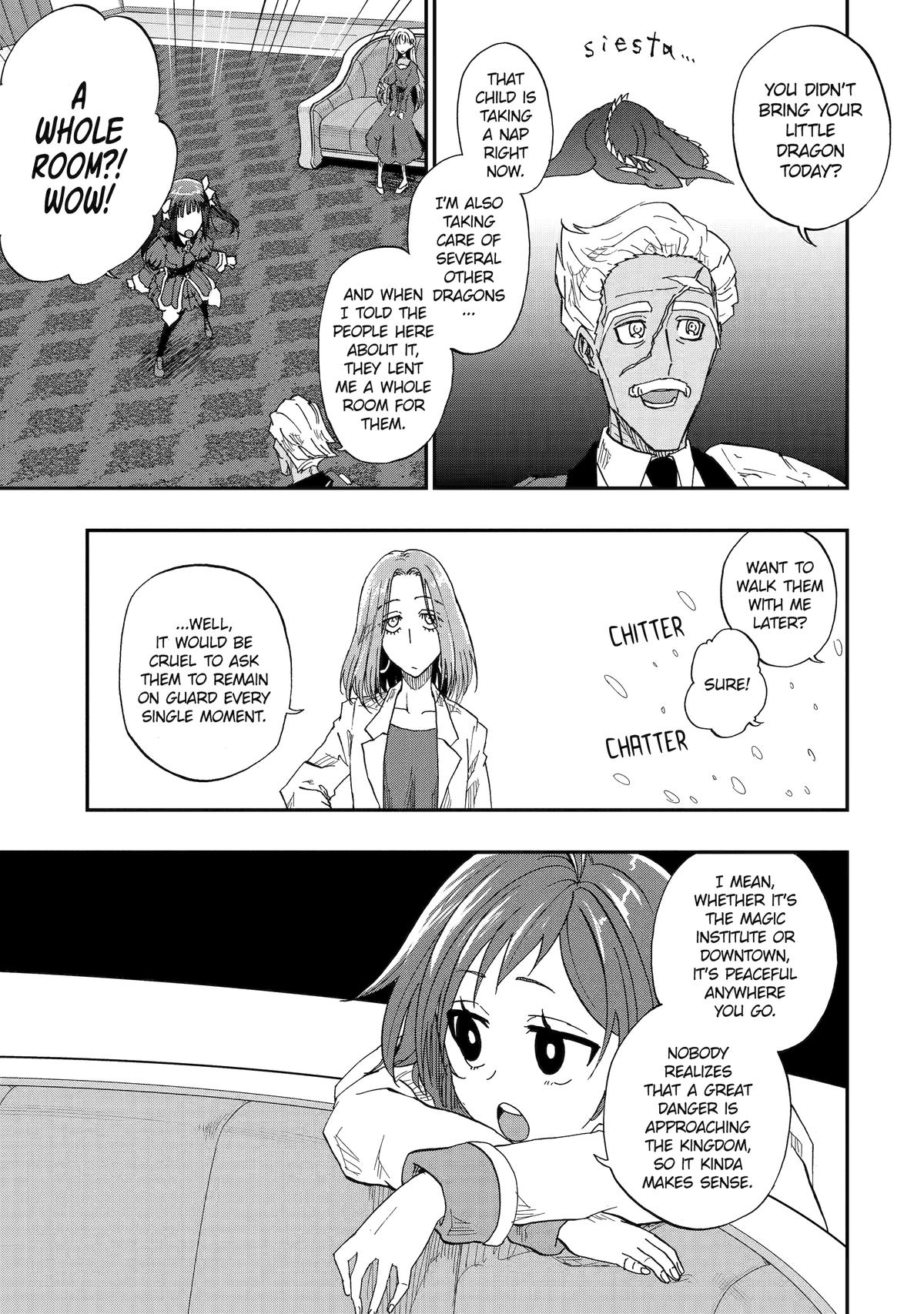 Ankoku Kishi no Ore desu Ga Saikyou no Seikishi wo Mezashimasu Chapter 62 page 23 - Chapter 62