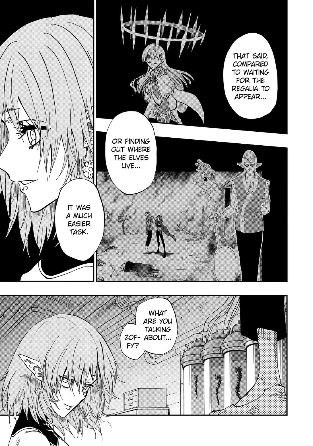 Ankoku Kishi no Ore desu Ga Saikyou no Seikishi wo Mezashimasu Chapter 63 page 3 - Chapter 63