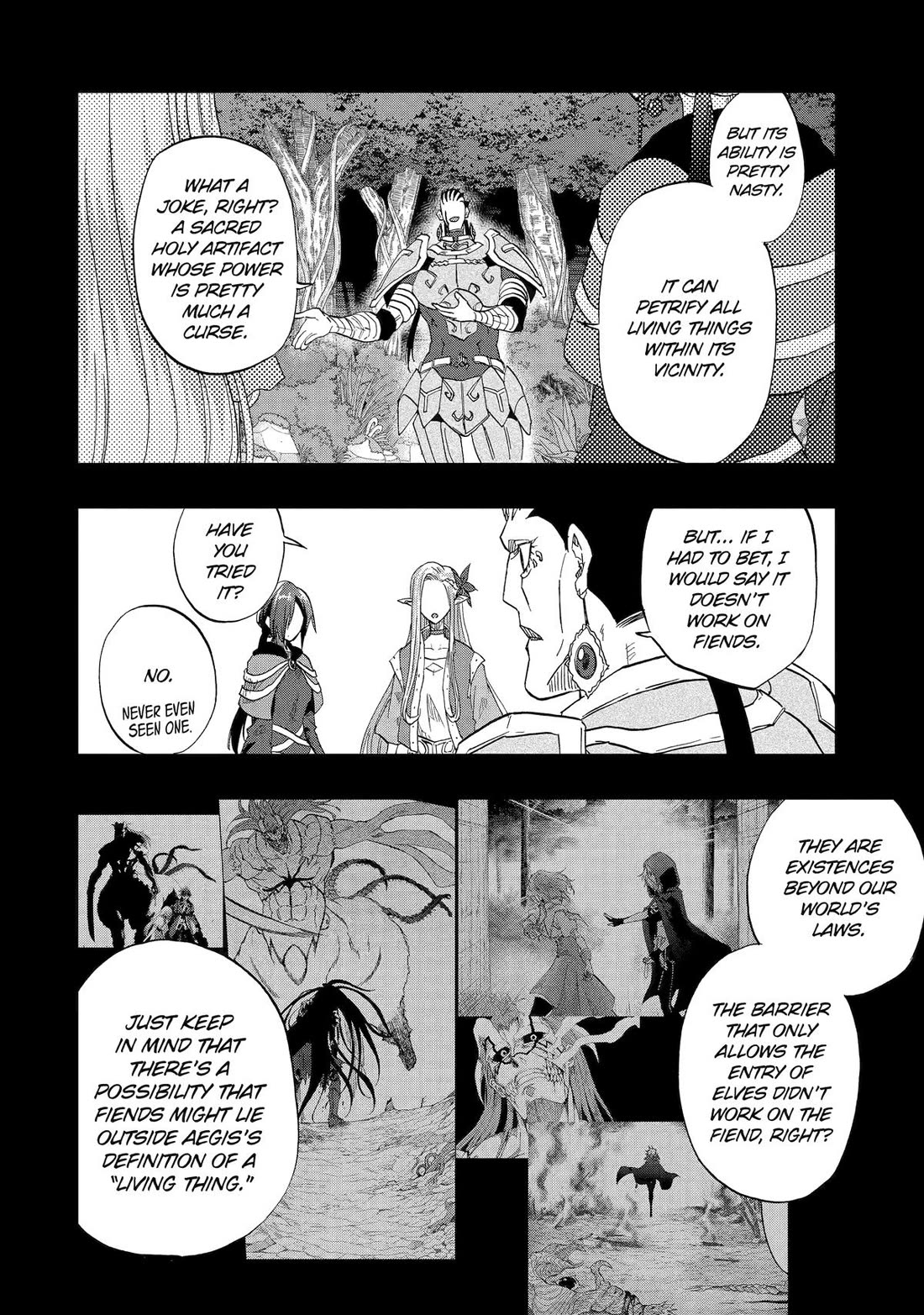Ankoku Kishi no Ore desu Ga Saikyou no Seikishi wo Mezashimasu Chapter 64 page 23 - Chapter 64