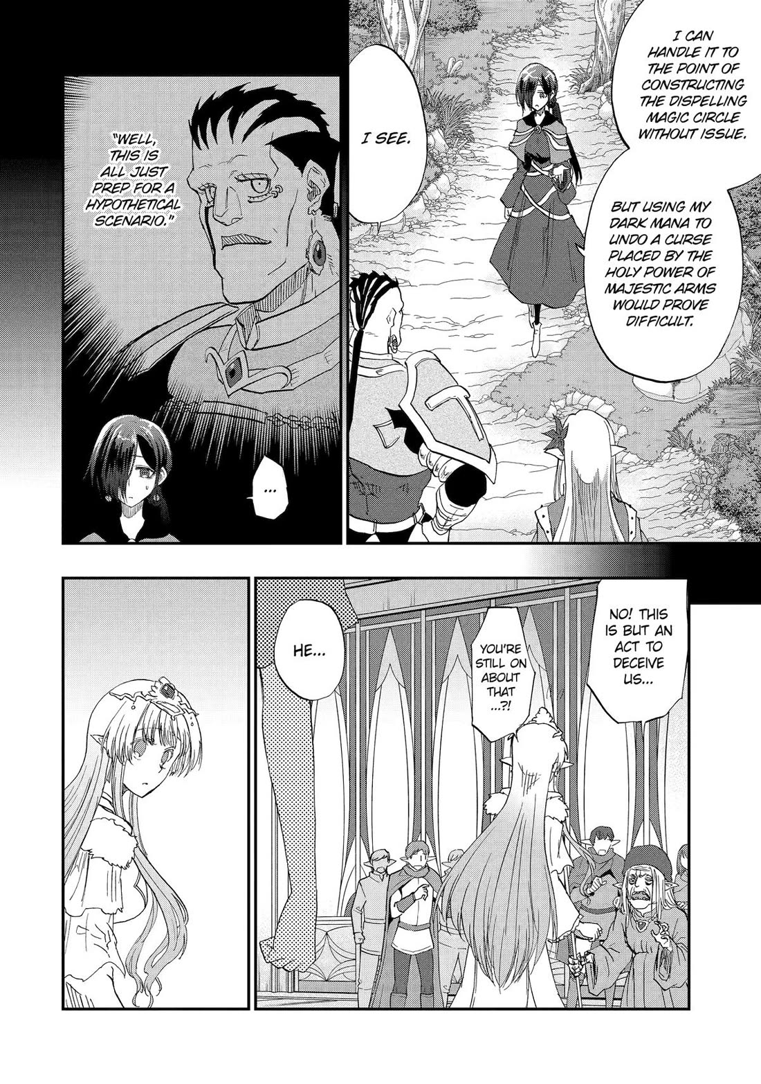 Ankoku Kishi no Ore desu Ga Saikyou no Seikishi wo Mezashimasu Chapter 64 page 25 - Chapter 64