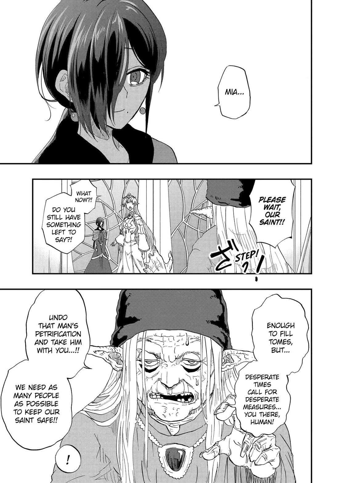 Ankoku Kishi no Ore desu Ga Saikyou no Seikishi wo Mezashimasu Chapter 64 page 32 - Chapter 64