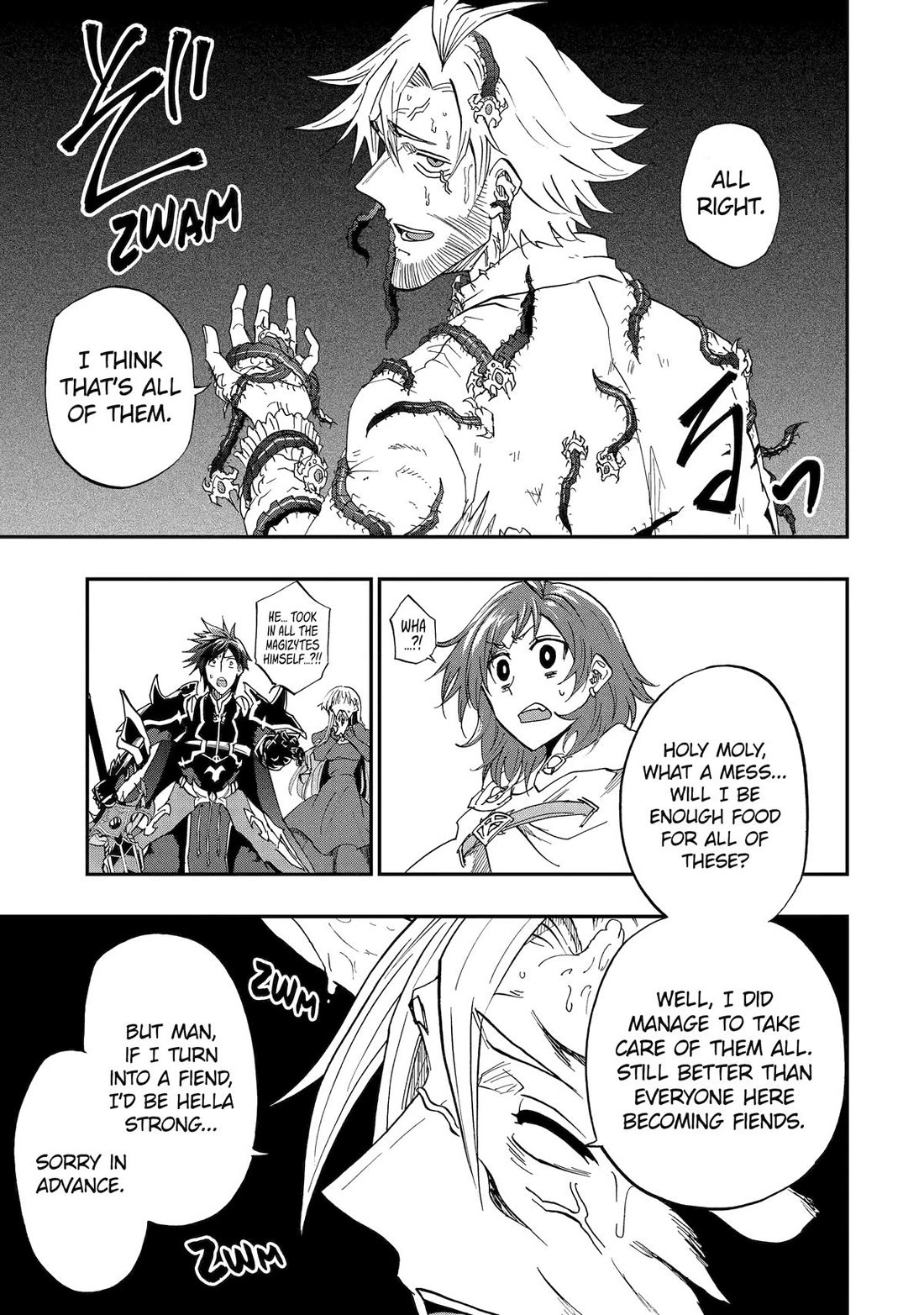 Ankoku Kishi no Ore desu Ga Saikyou no Seikishi wo Mezashimasu Chapter 65 page 28 - Chapter 65