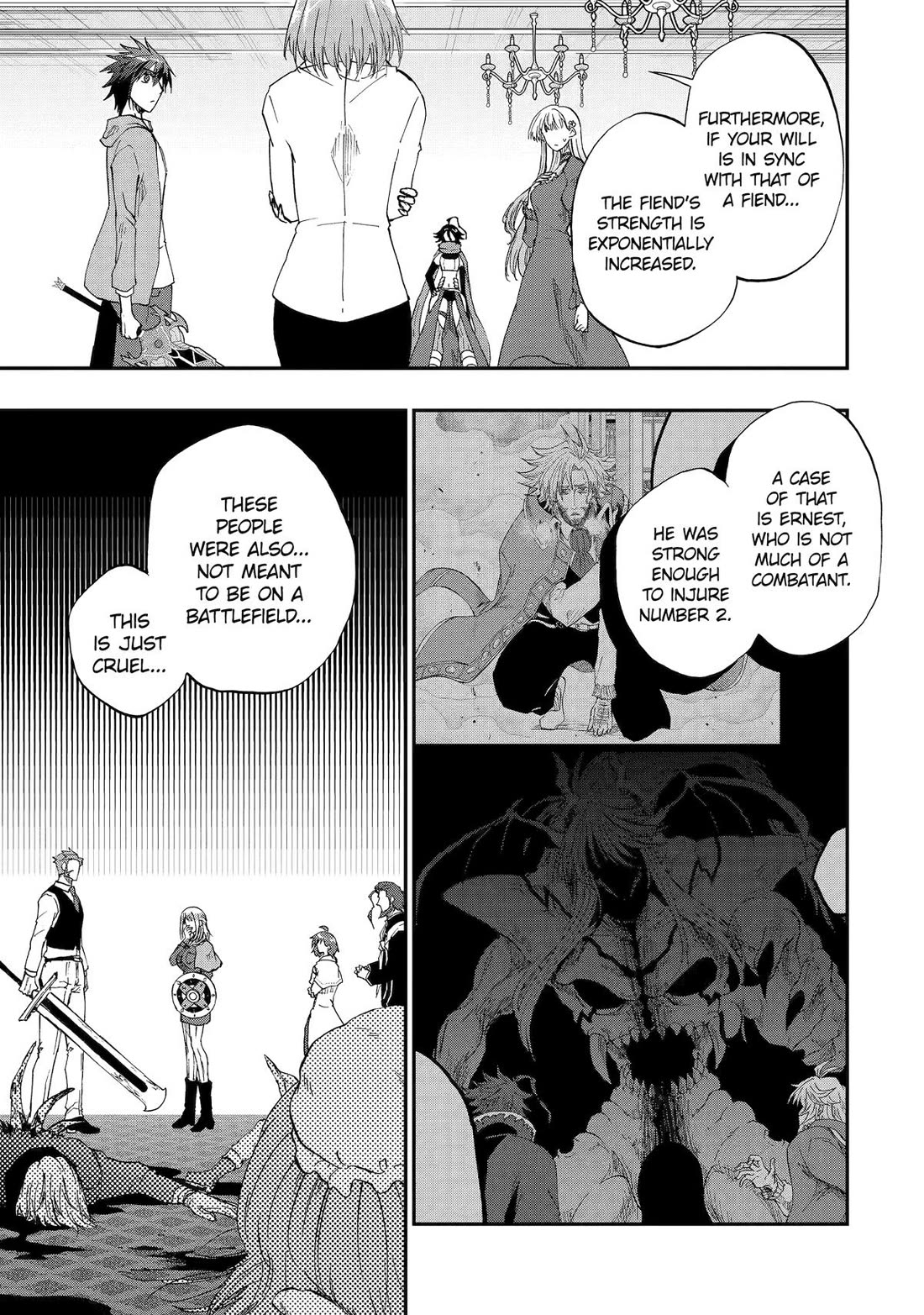 Ankoku Kishi no Ore desu Ga Saikyou no Seikishi wo Mezashimasu Chapter 65 page 3 - Chapter 65