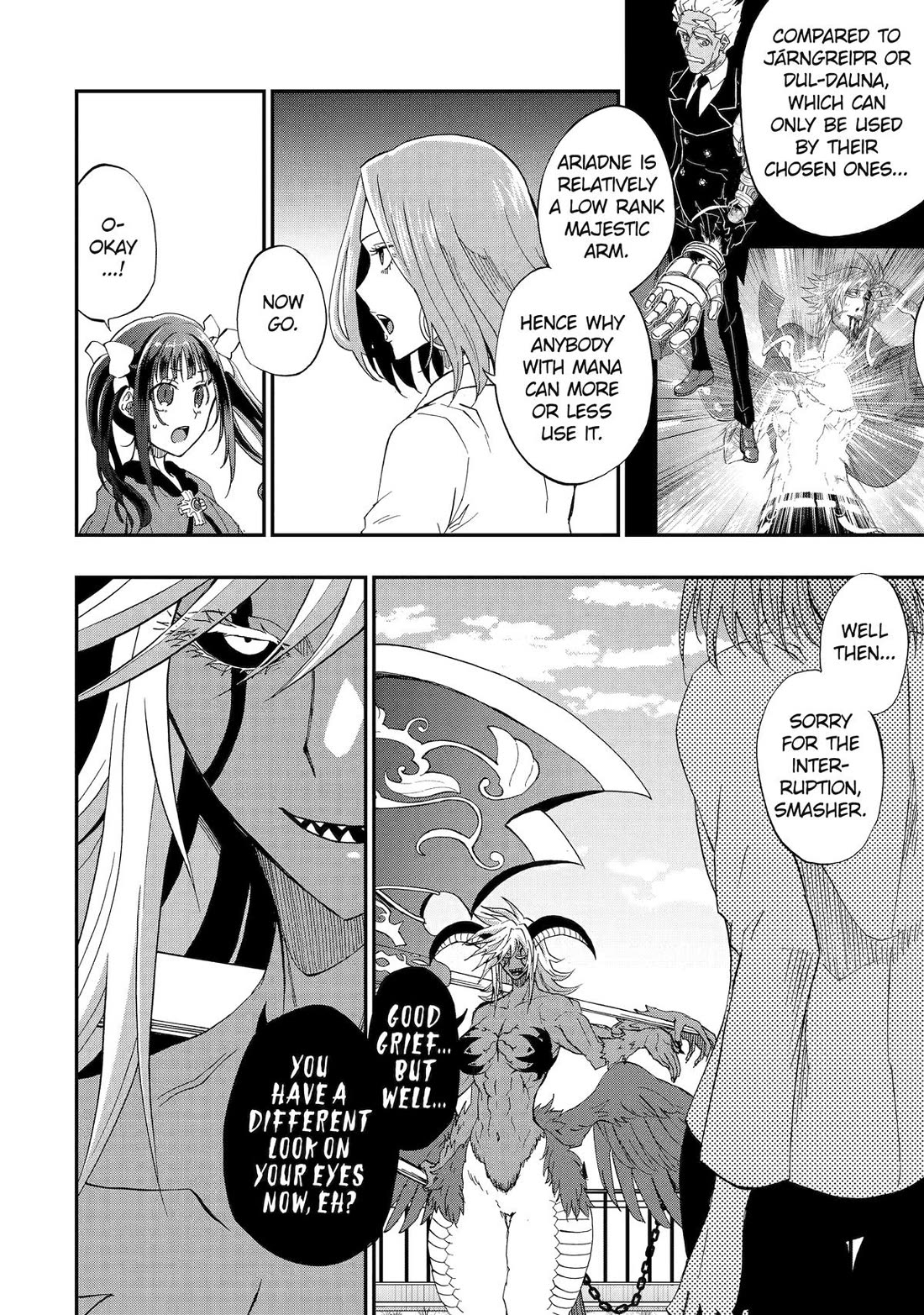 Ankoku Kishi no Ore desu Ga Saikyou no Seikishi wo Mezashimasu Chapter 66 page 12 - Chapter 66