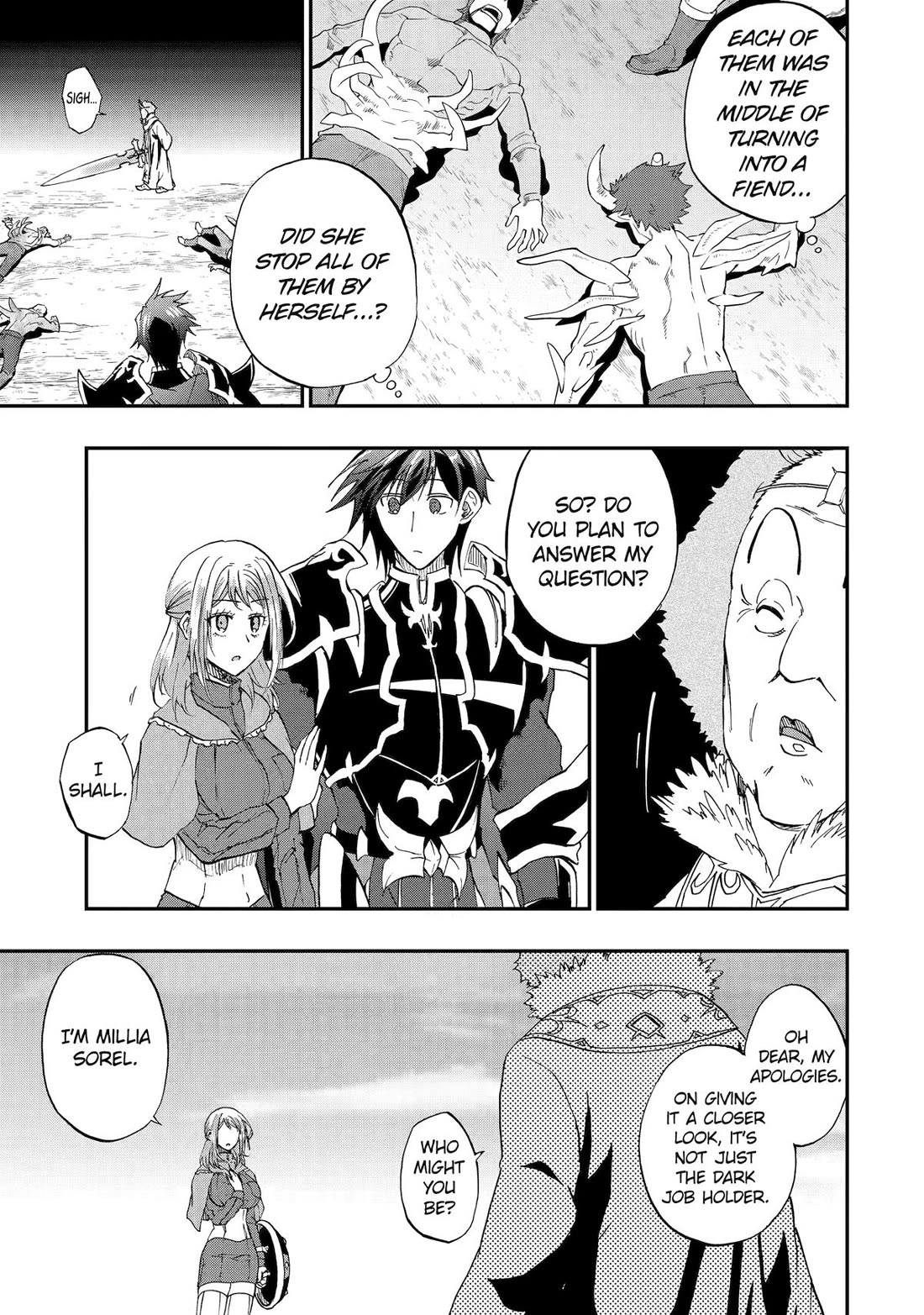Ankoku Kishi no Ore desu Ga Saikyou no Seikishi wo Mezashimasu Chapter 67 page 3 - Chapter 67