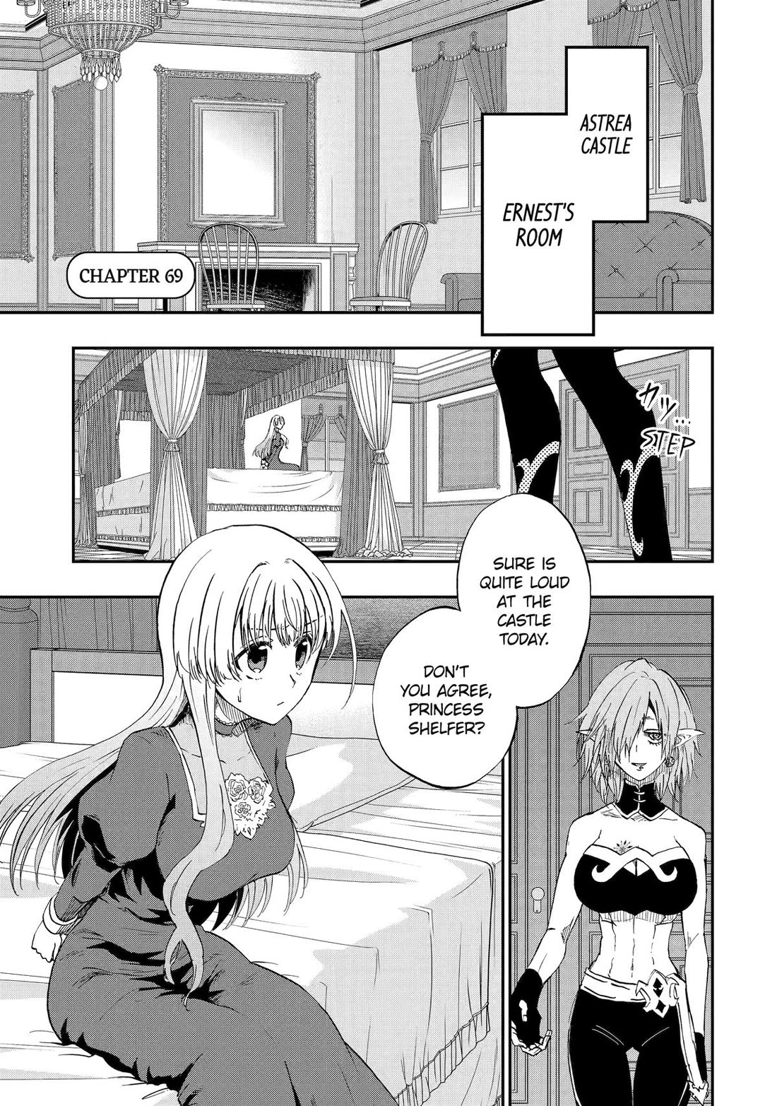 Ankoku Kishi no Ore desu Ga Saikyou no Seikishi wo Mezashimasu Chapter 69 page 1 - Chapter 69