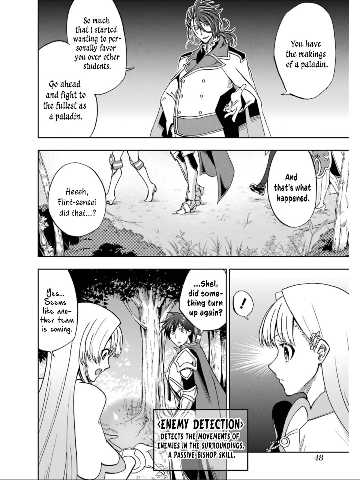 Ankoku Kishi no Ore desu Ga Saikyou no Seikishi wo Mezashimasu Chapter 7 page 10 - Chapter 7: Joint Drills, Start