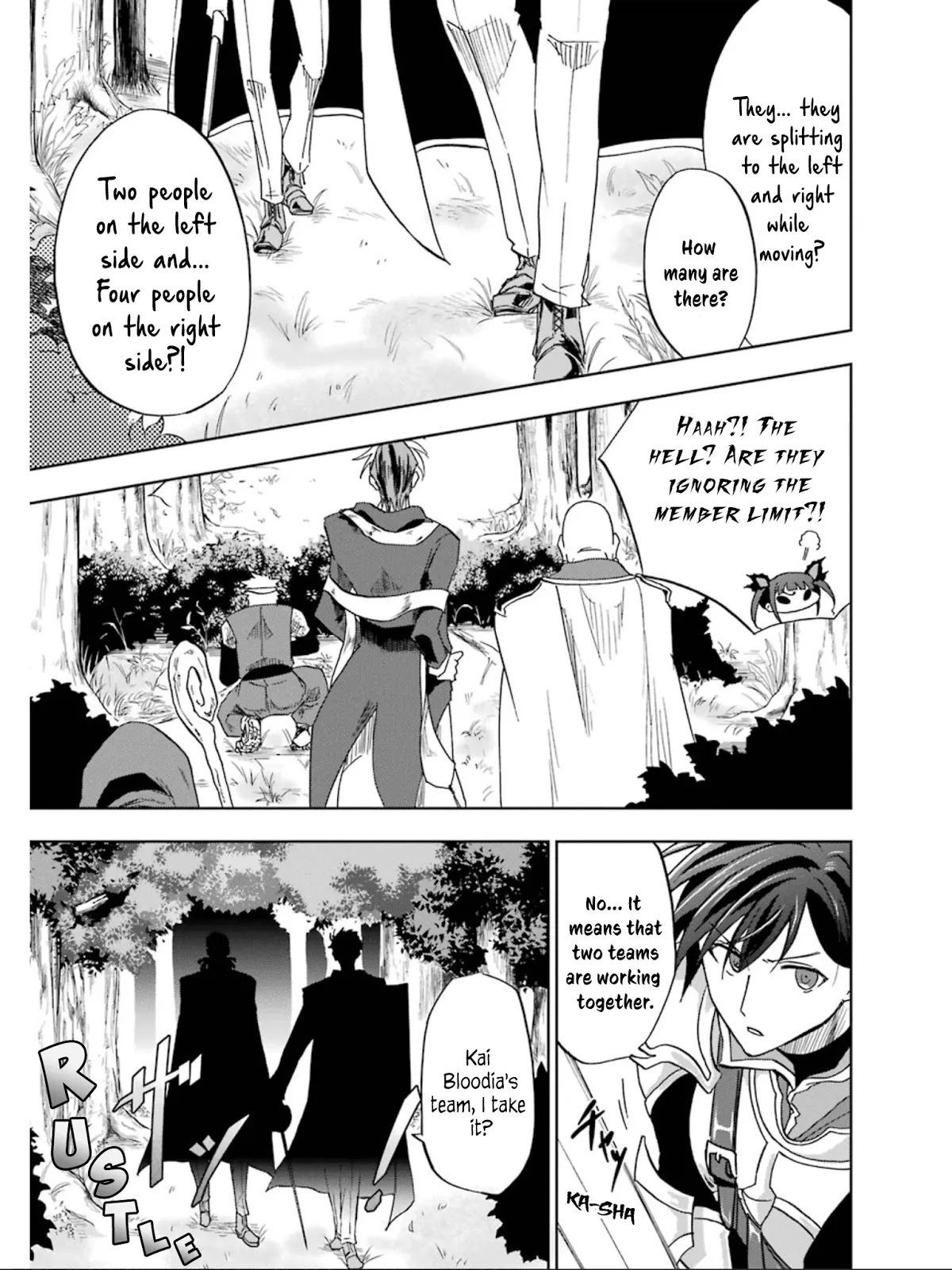 Ankoku Kishi no Ore desu Ga Saikyou no Seikishi wo Mezashimasu Chapter 7 page 11 - Chapter 7: Joint Drills, Start