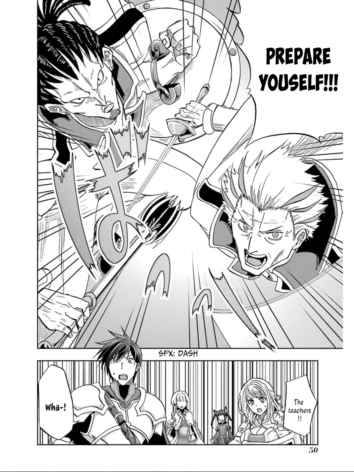 Ankoku Kishi no Ore desu Ga Saikyou no Seikishi wo Mezashimasu Chapter 7 page 12 - Chapter 7: Joint Drills, Start