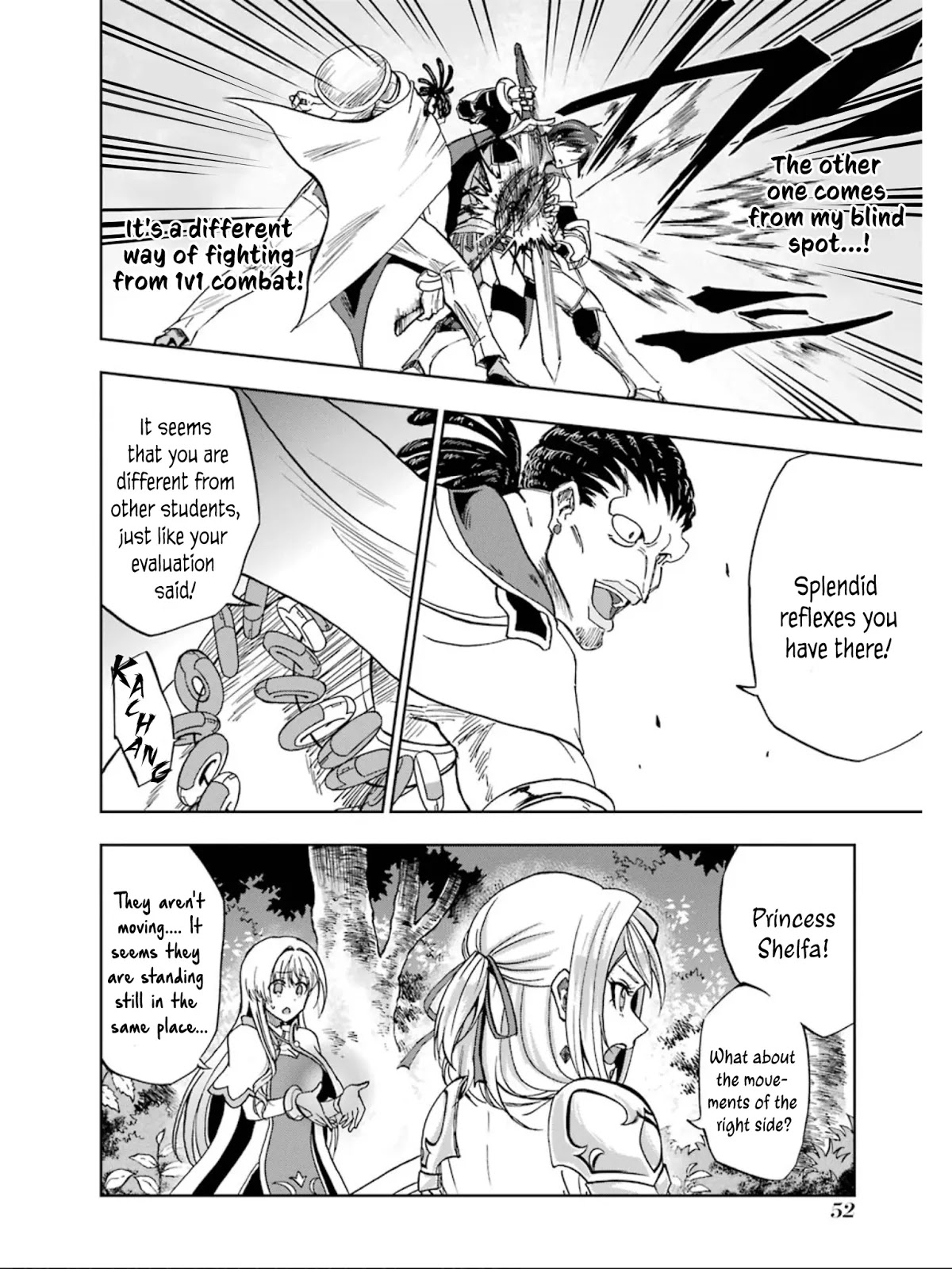 Ankoku Kishi no Ore desu Ga Saikyou no Seikishi wo Mezashimasu Chapter 7 page 14 - Chapter 7: Joint Drills, Start