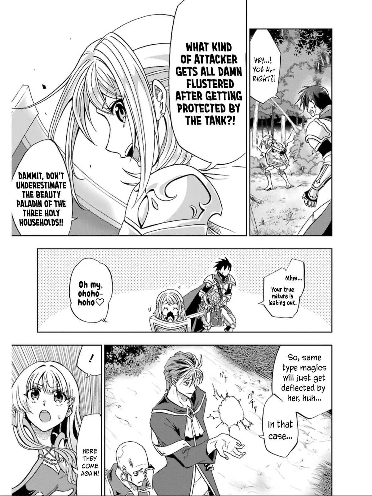 Ankoku Kishi no Ore desu Ga Saikyou no Seikishi wo Mezashimasu Chapter 7 page 19 - Chapter 7: Joint Drills, Start