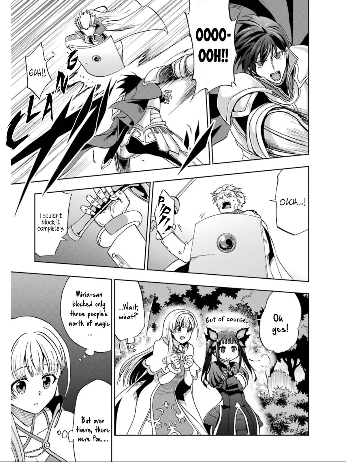 Ankoku Kishi no Ore desu Ga Saikyou no Seikishi wo Mezashimasu Chapter 7 page 23 - Chapter 7: Joint Drills, Start