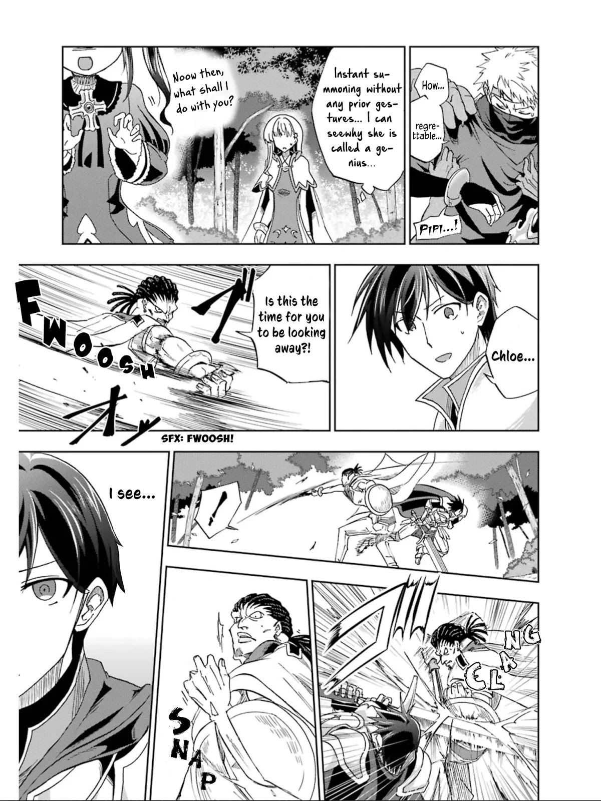 Ankoku Kishi no Ore desu Ga Saikyou no Seikishi wo Mezashimasu Chapter 7 page 27 - Chapter 7: Joint Drills, Start