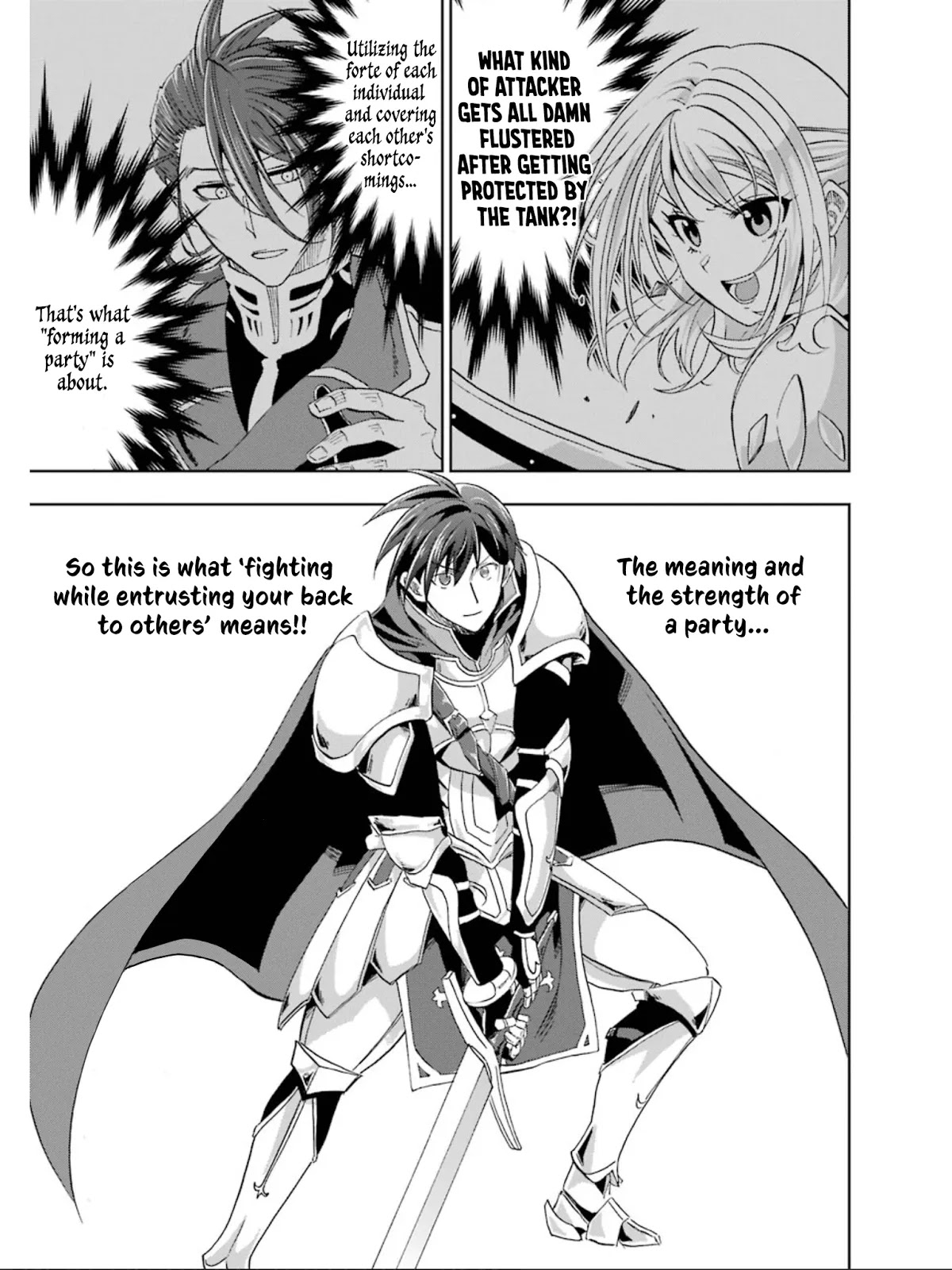 Ankoku Kishi no Ore desu Ga Saikyou no Seikishi wo Mezashimasu Chapter 7 page 29 - Chapter 7: Joint Drills, Start