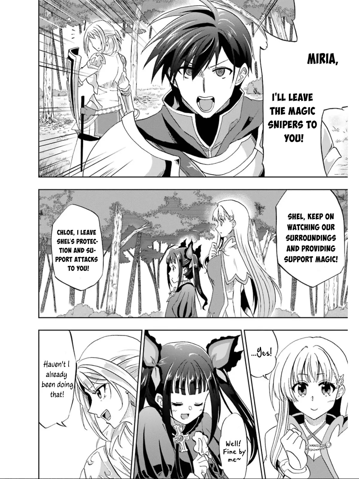 Ankoku Kishi no Ore desu Ga Saikyou no Seikishi wo Mezashimasu Chapter 7 page 30 - Chapter 7: Joint Drills, Start