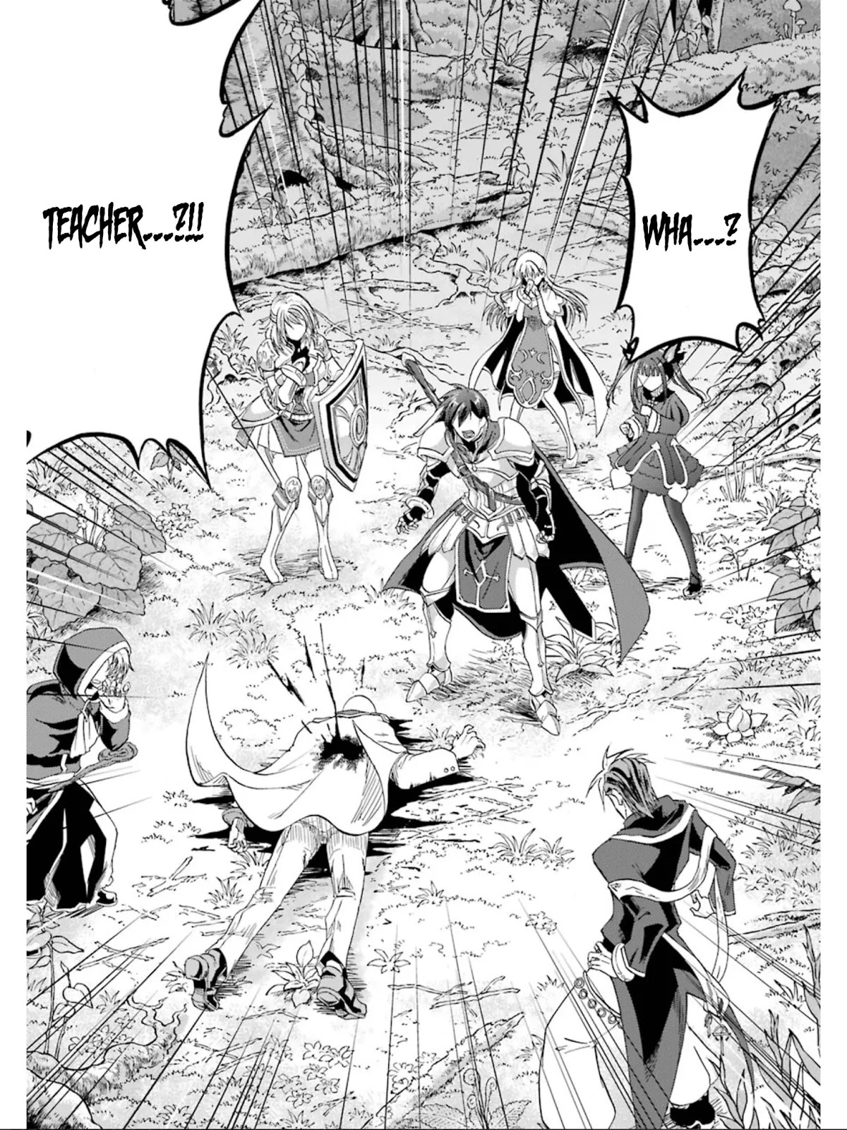 Ankoku Kishi no Ore desu Ga Saikyou no Seikishi wo Mezashimasu Chapter 7 page 36 - Chapter 7: Joint Drills, Start