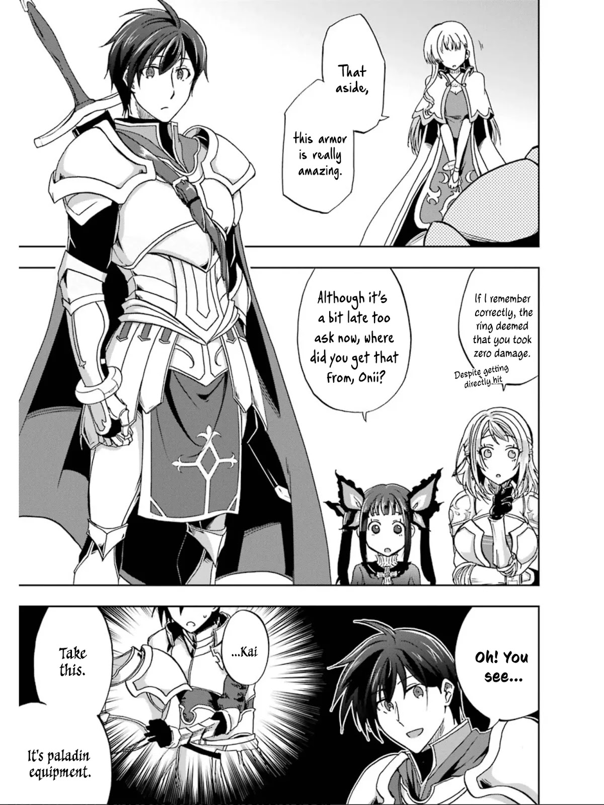 Ankoku Kishi no Ore desu Ga Saikyou no Seikishi wo Mezashimasu Chapter 7 page 9 - Chapter 7: Joint Drills, Start