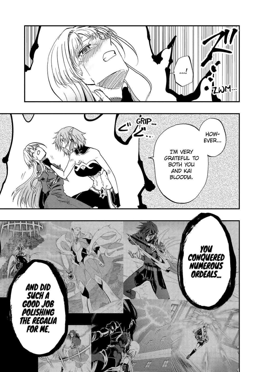 Ankoku Kishi no Ore desu Ga Saikyou no Seikishi wo Mezashimasu Chapter 70 page 23 - Chapter 70