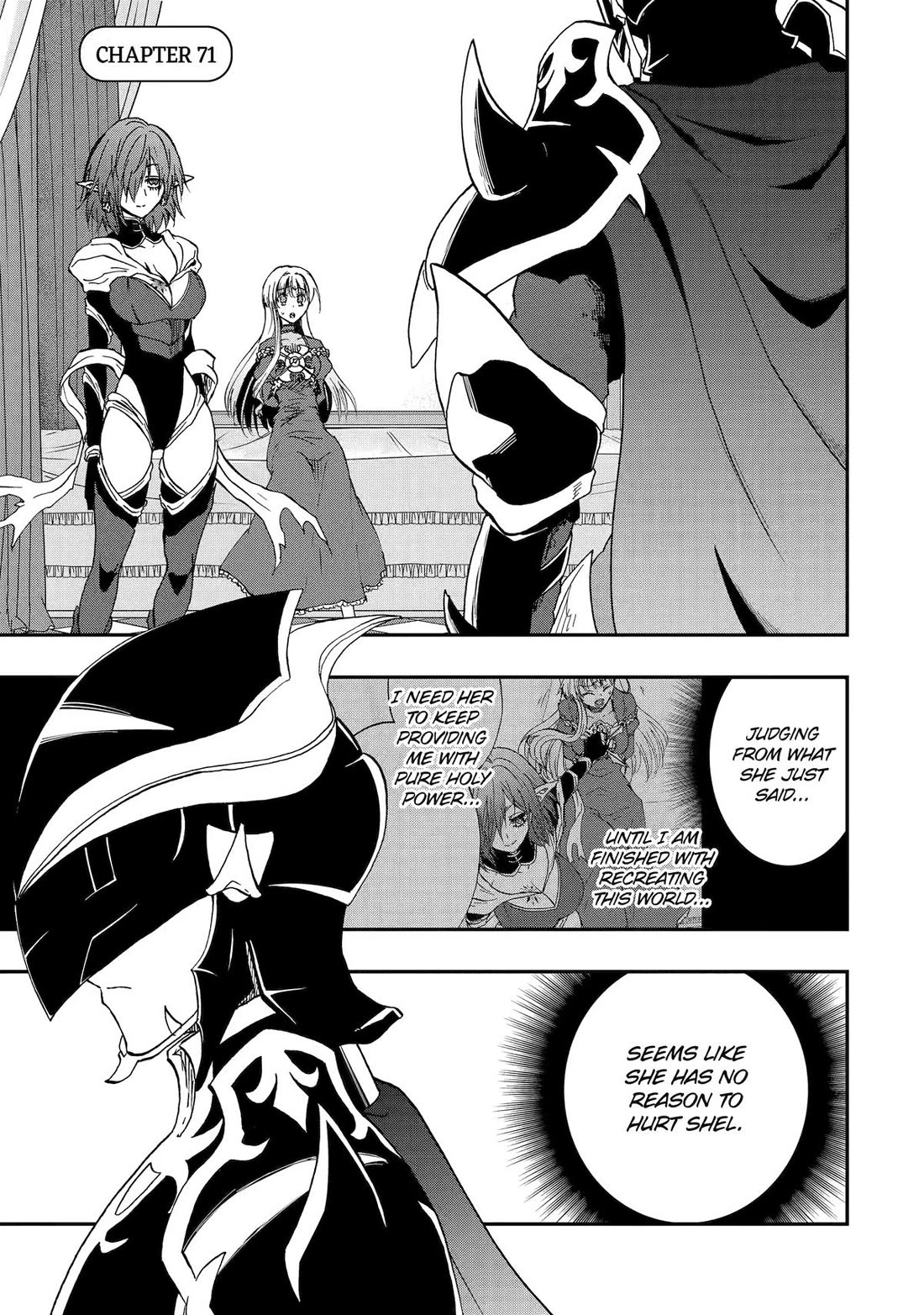Ankoku Kishi no Ore desu Ga Saikyou no Seikishi wo Mezashimasu Chapter 71 page 1 - Chapter 71