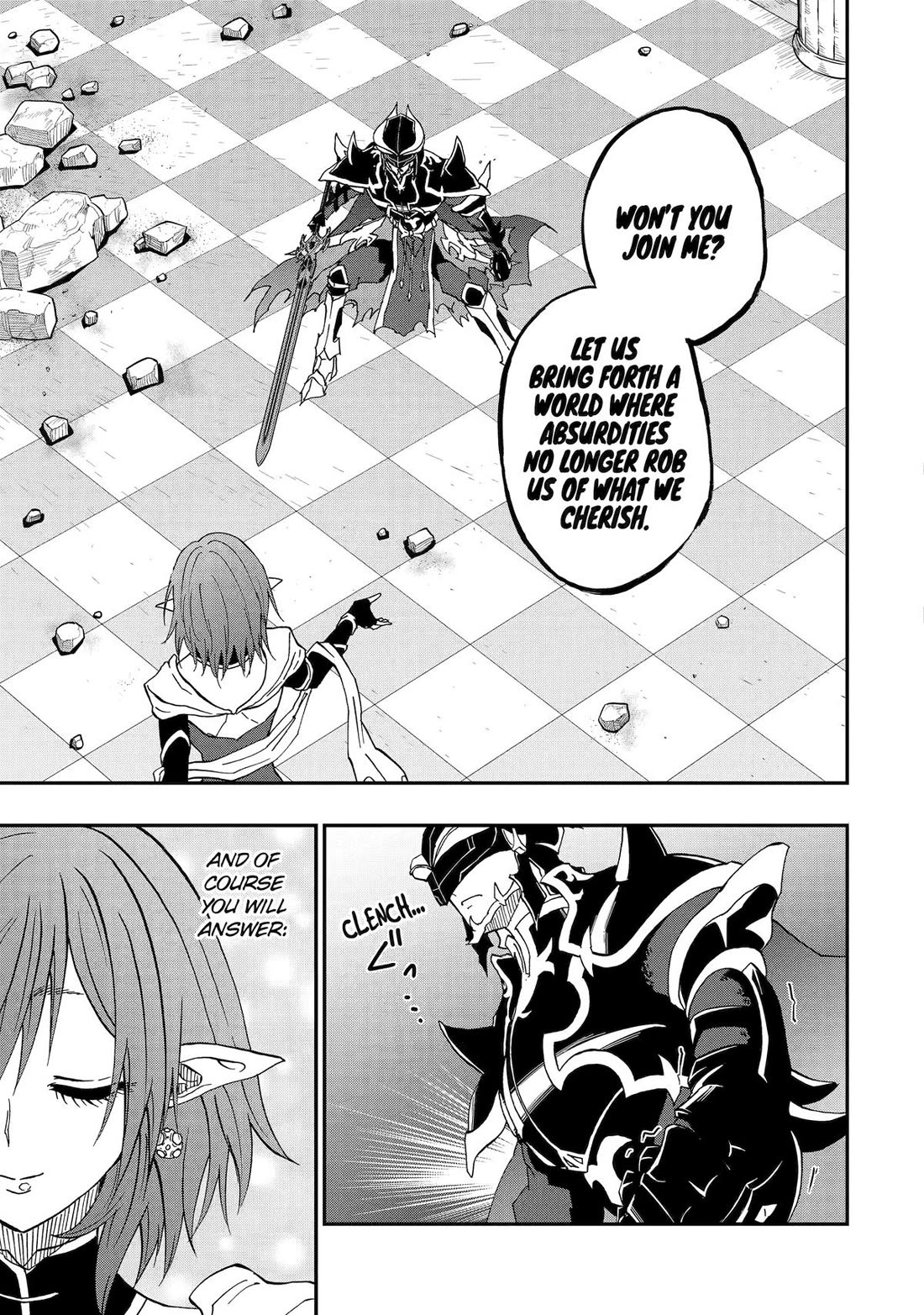 Ankoku Kishi no Ore desu Ga Saikyou no Seikishi wo Mezashimasu Chapter 71 page 3 - Chapter 71
