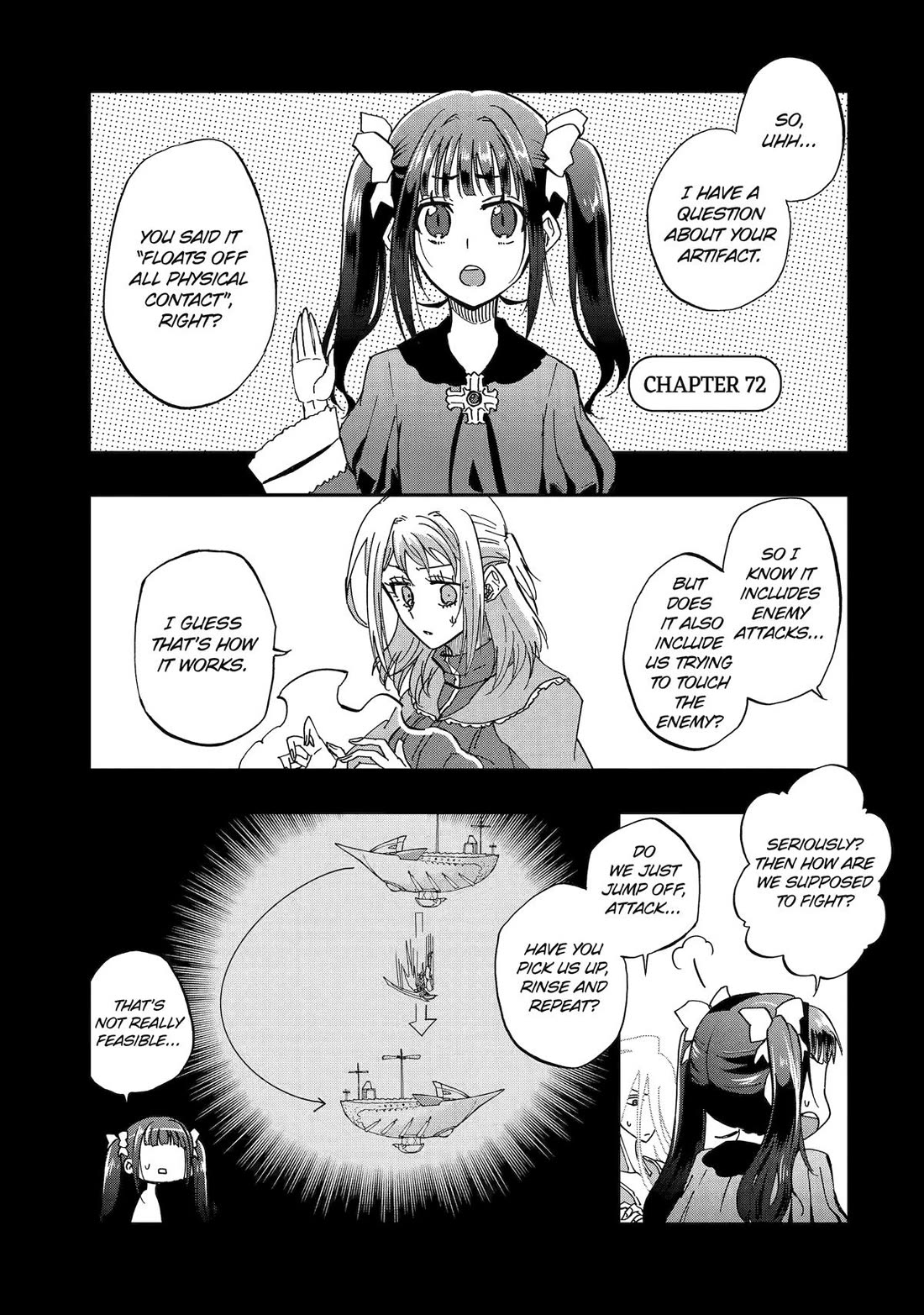 Ankoku Kishi no Ore desu Ga Saikyou no Seikishi wo Mezashimasu Chapter 72 page 1 - Chapter 72