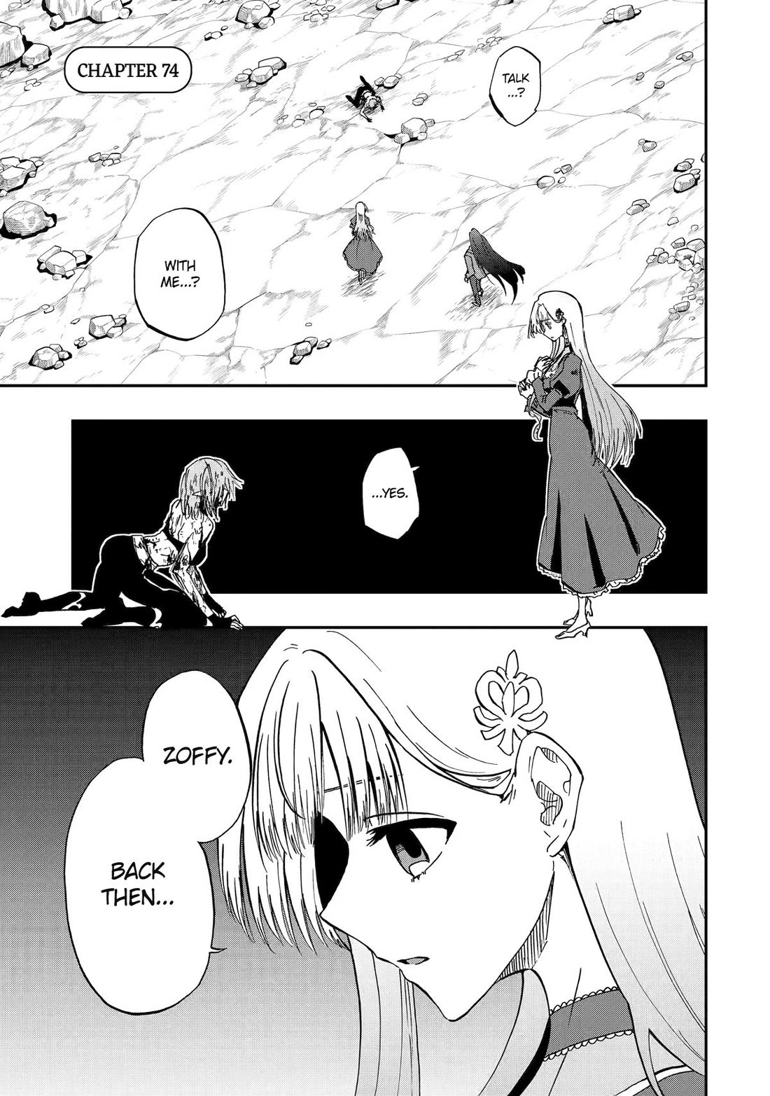 Ankoku Kishi no Ore desu Ga Saikyou no Seikishi wo Mezashimasu Chapter 74 page 1 - Chapter 74