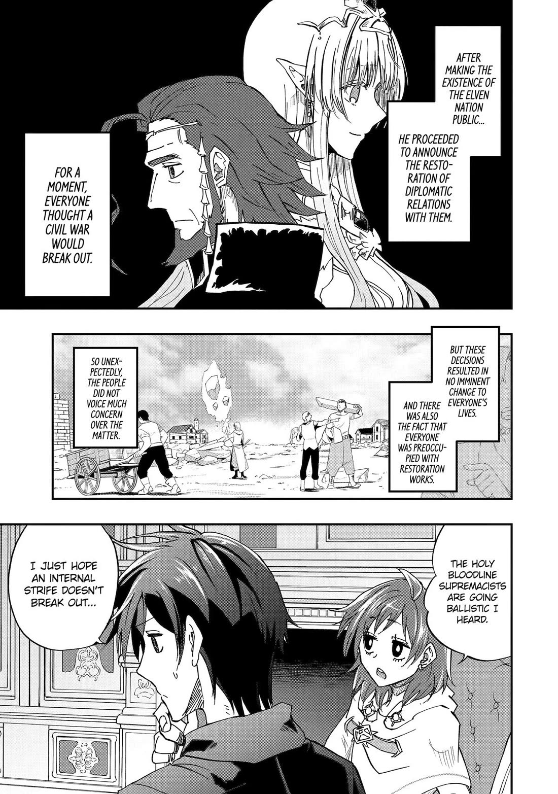 Ankoku Kishi no Ore desu Ga Saikyou no Seikishi wo Mezashimasu Chapter 74 page 26 - Chapter 74