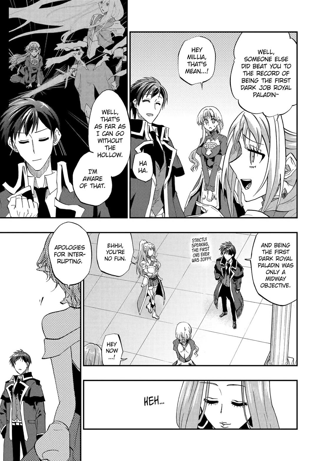 Ankoku Kishi no Ore desu Ga Saikyou no Seikishi wo Mezashimasu Chapter 75 page 21 - Chapter 75 [END]