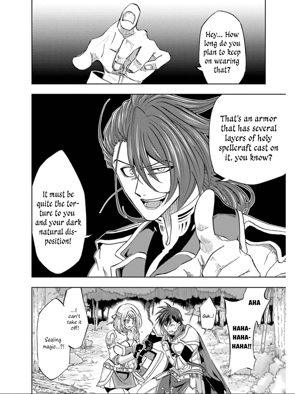 Ankoku Kishi no Ore desu Ga Saikyou no Seikishi wo Mezashimasu Chapter 8 page 10 - Chapter 8: Attack -Betrayal-