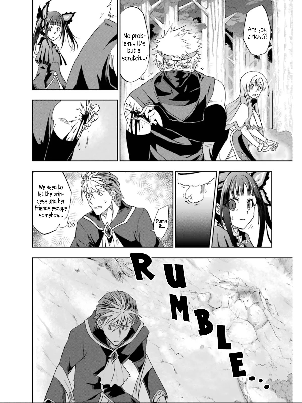 Ankoku Kishi no Ore desu Ga Saikyou no Seikishi wo Mezashimasu Chapter 8 page 20 - Chapter 8: Attack -Betrayal-