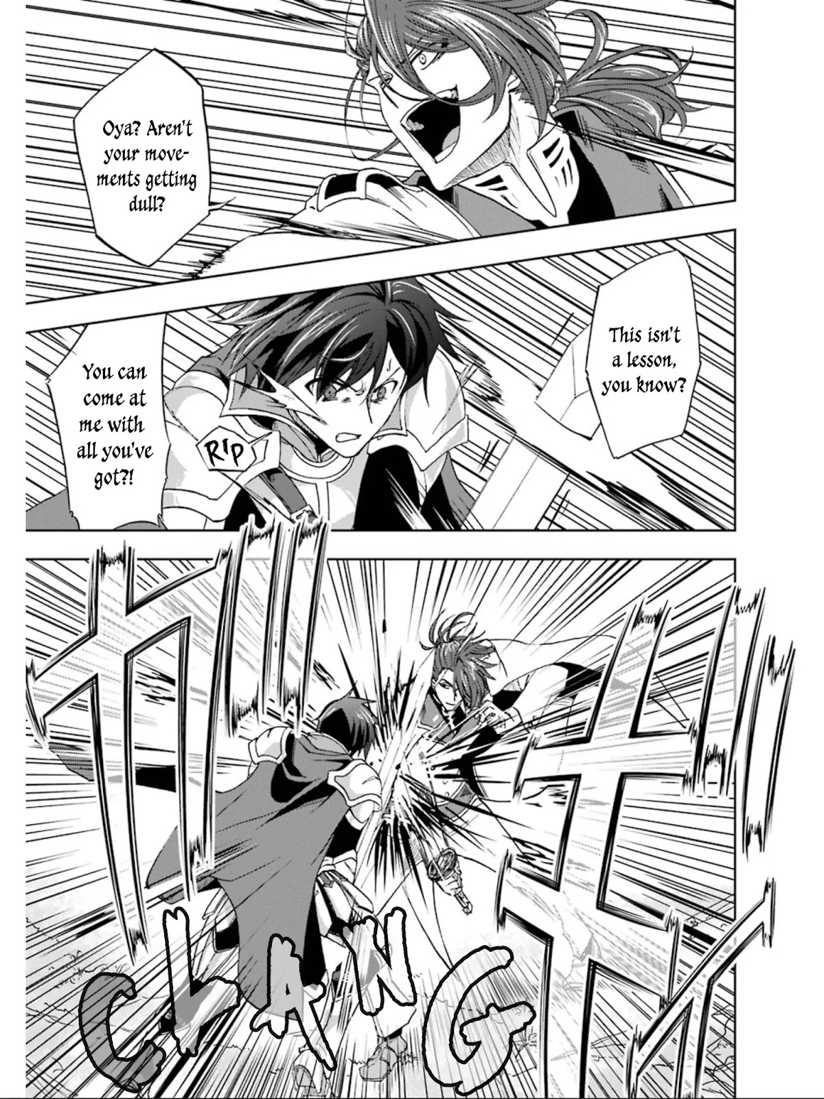 Ankoku Kishi no Ore desu Ga Saikyou no Seikishi wo Mezashimasu Chapter 8 page 25 - Chapter 8: Attack -Betrayal-