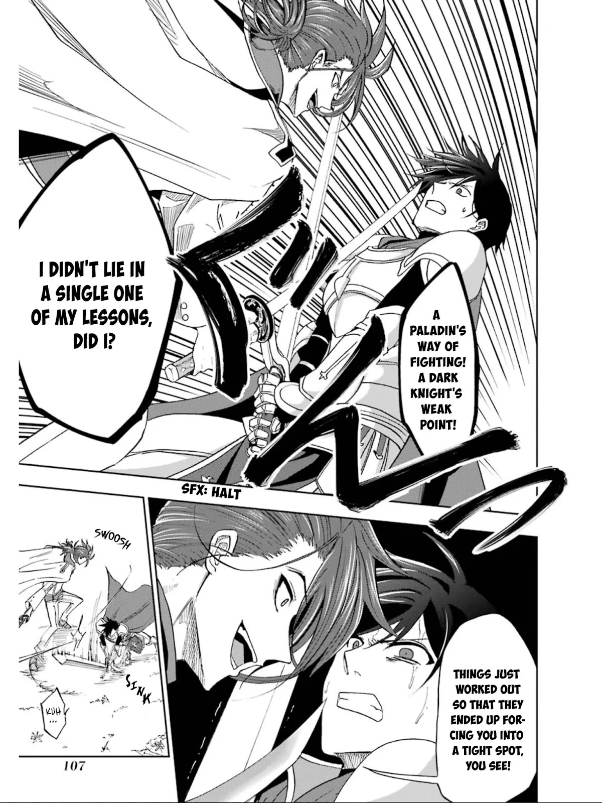 Ankoku Kishi no Ore desu Ga Saikyou no Seikishi wo Mezashimasu Chapter 8 page 27 - Chapter 8: Attack -Betrayal-