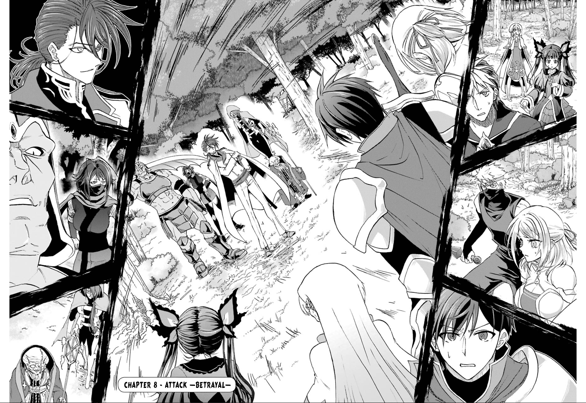 Ankoku Kishi no Ore desu Ga Saikyou no Seikishi wo Mezashimasu Chapter 8 page 3 - Chapter 8: Attack -Betrayal-
