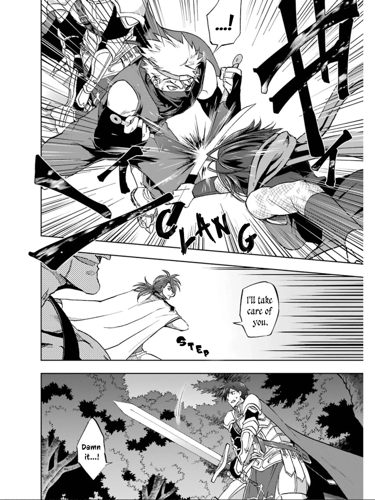 Ankoku Kishi no Ore desu Ga Saikyou no Seikishi wo Mezashimasu Chapter 8 page 6 - Chapter 8: Attack -Betrayal-
