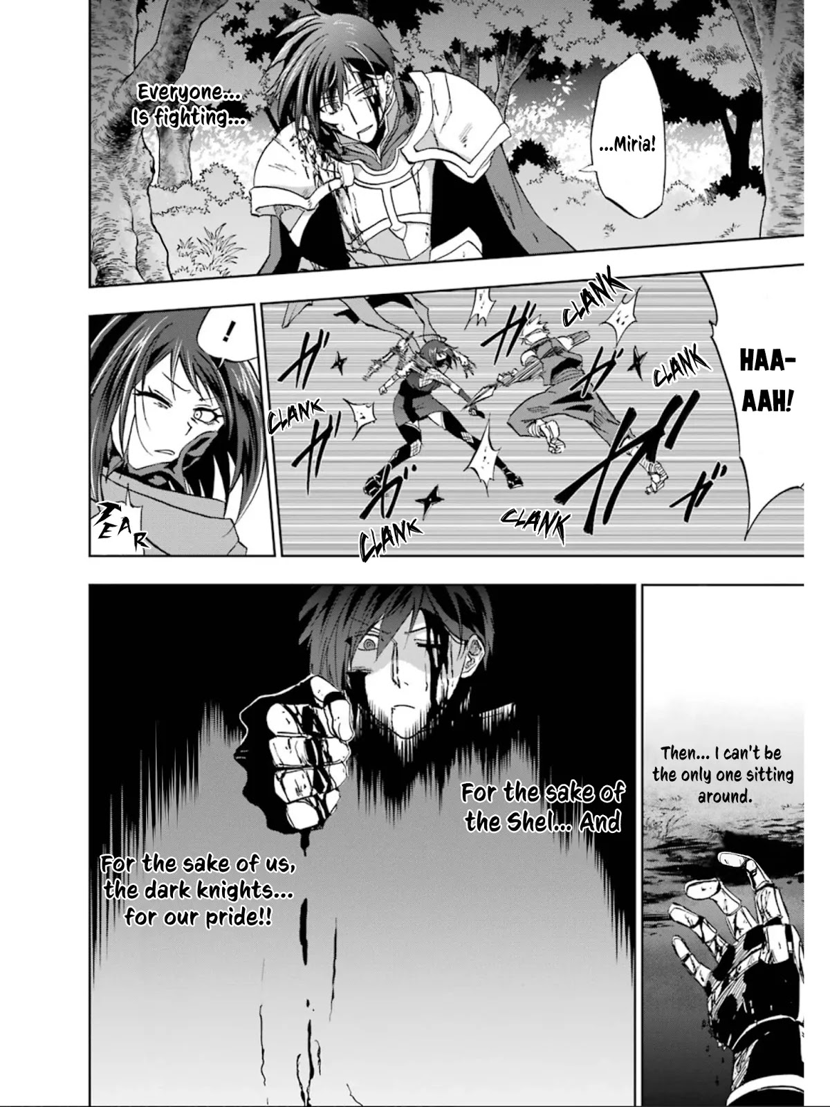 Ankoku Kishi no Ore desu Ga Saikyou no Seikishi wo Mezashimasu Chapter 9 page 16 - Chapter 9: Attack -A Greater Threat-
